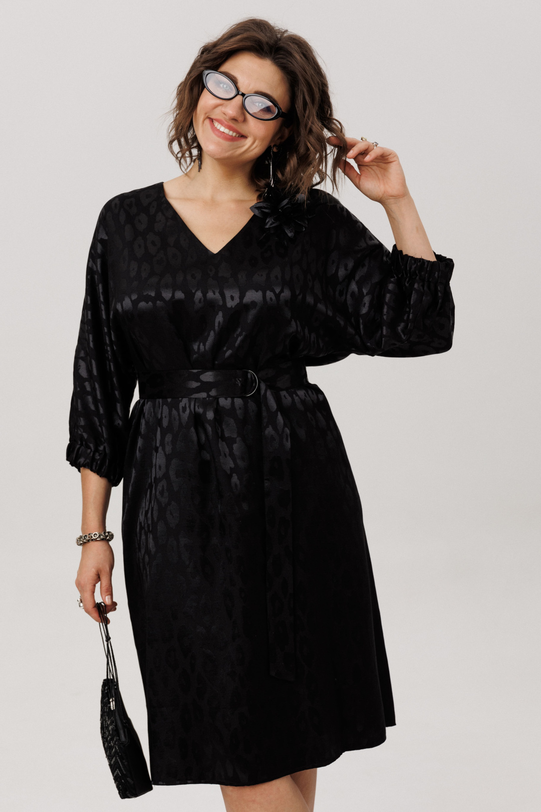 Платье ANELLI LAUREL 1521-1 шелковый хищник - фото 1