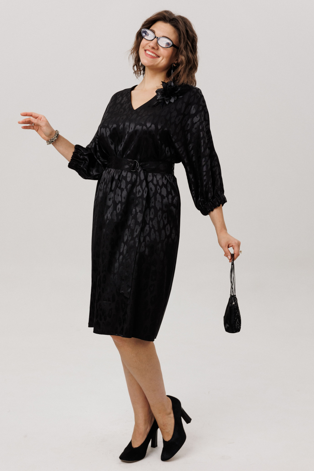 Платье ANELLI LAUREL 1521-1 шелковый хищник - фото 2