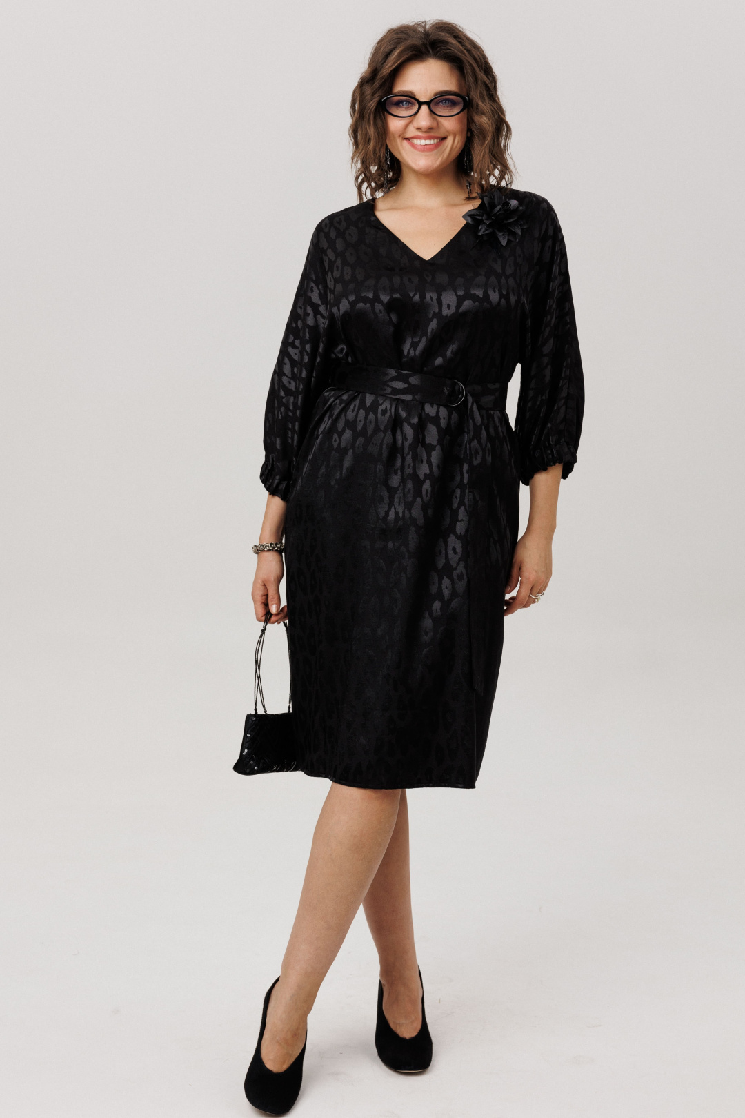 Платье ANELLI LAUREL 1521-1 шелковый хищник - фото 3