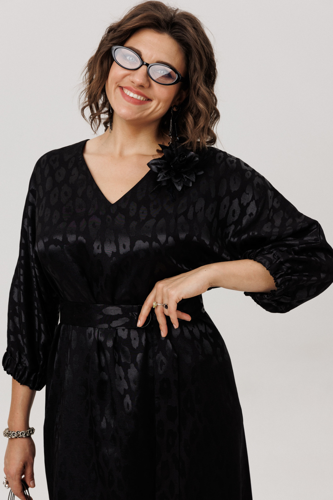 Платье ANELLI LAUREL 1521-1 шелковый хищник - фото 4