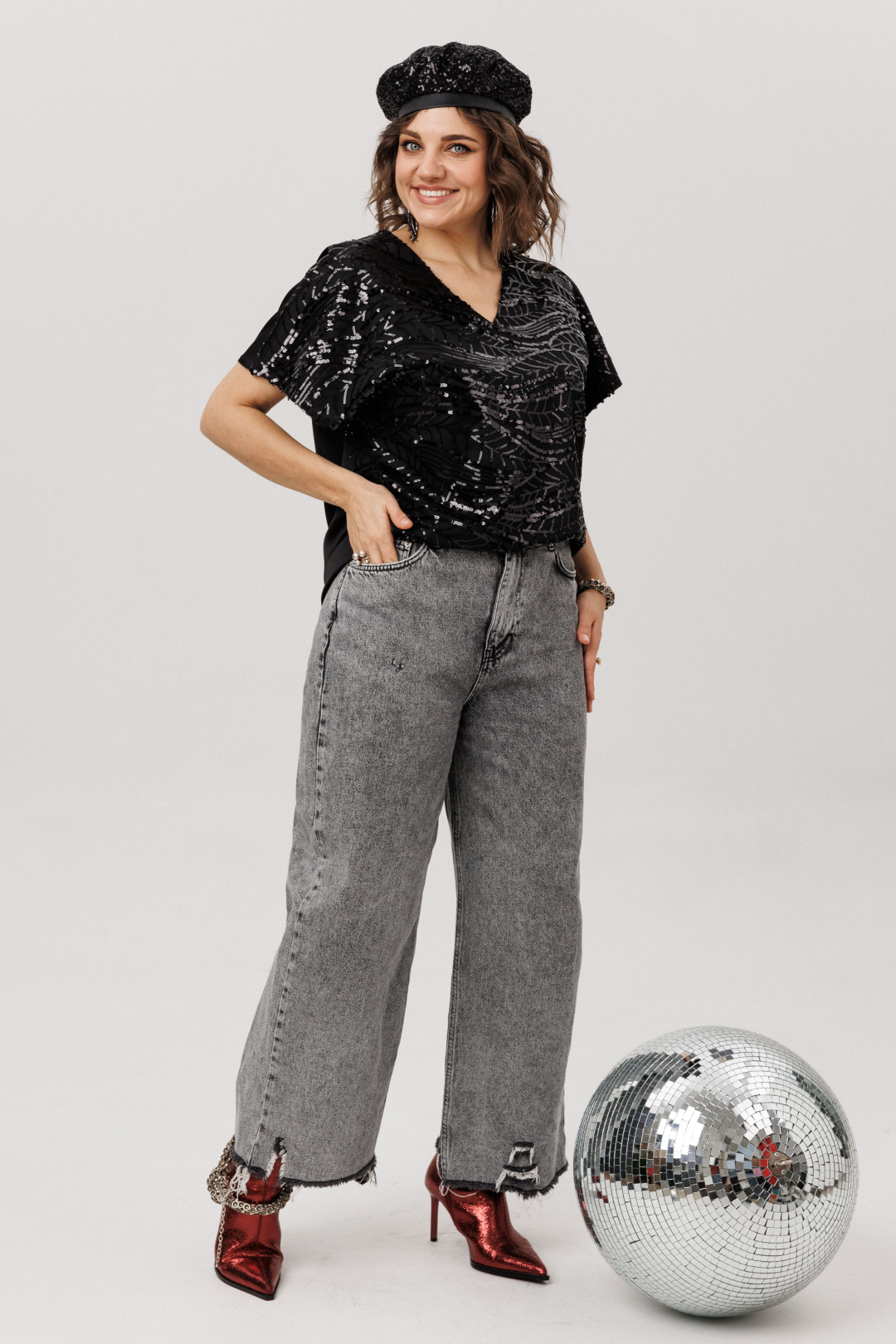 Блузка ANELLI LAUREL 1522-1 бурлеск - фото 2