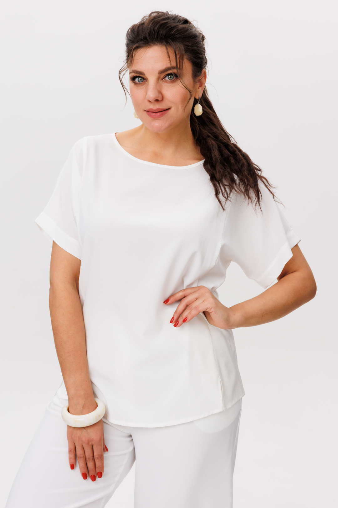 Топ ANELLI LAUREL 1576 молочный пенка