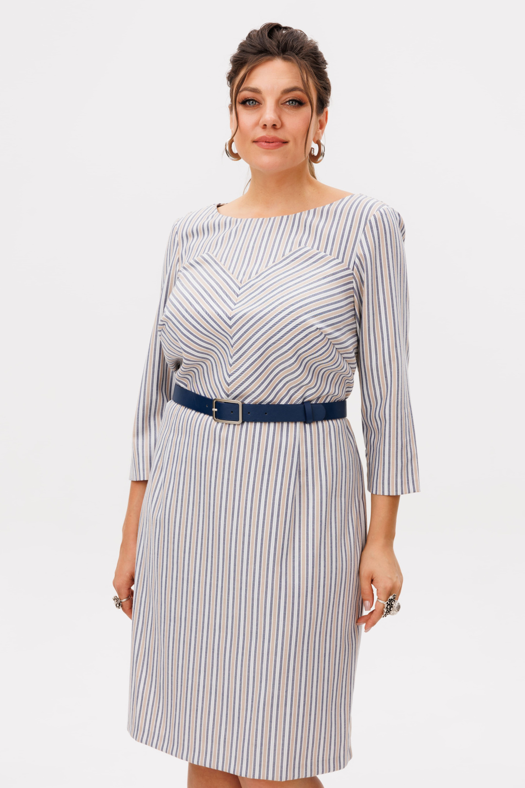 Платье ANELLI LAUREL 1591 дымчатый - фото 2