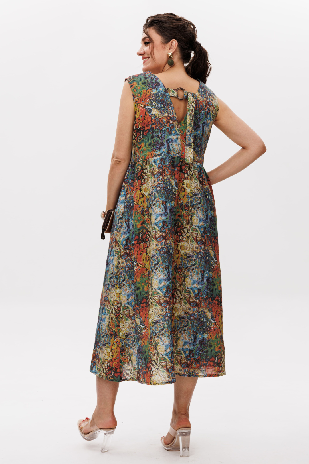 Платье ANELLI LAUREL 1629 калейдоскоп - фото 3