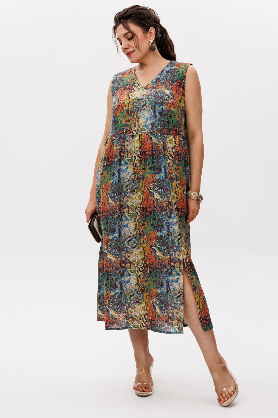 Платье ANELLI LAUREL 1629 калейдоскоп - фото 5