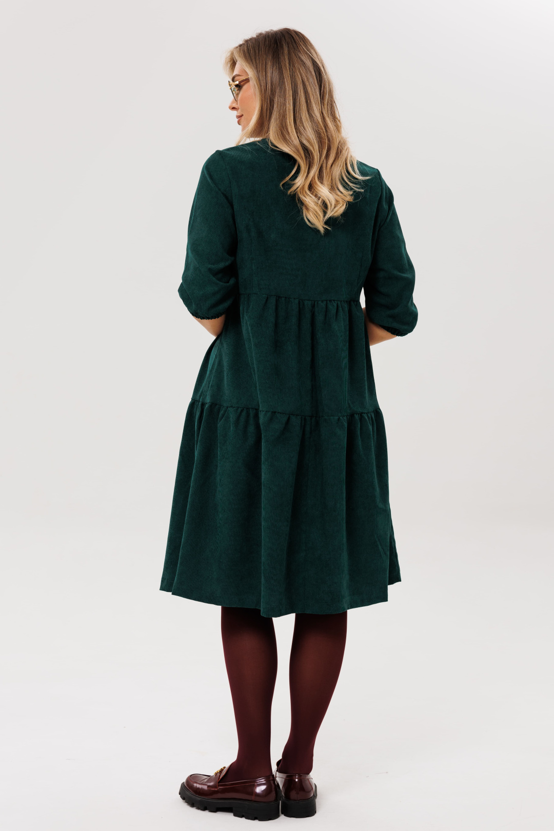 Платье ANELLI LAUREL 1649 аристократический зеленый