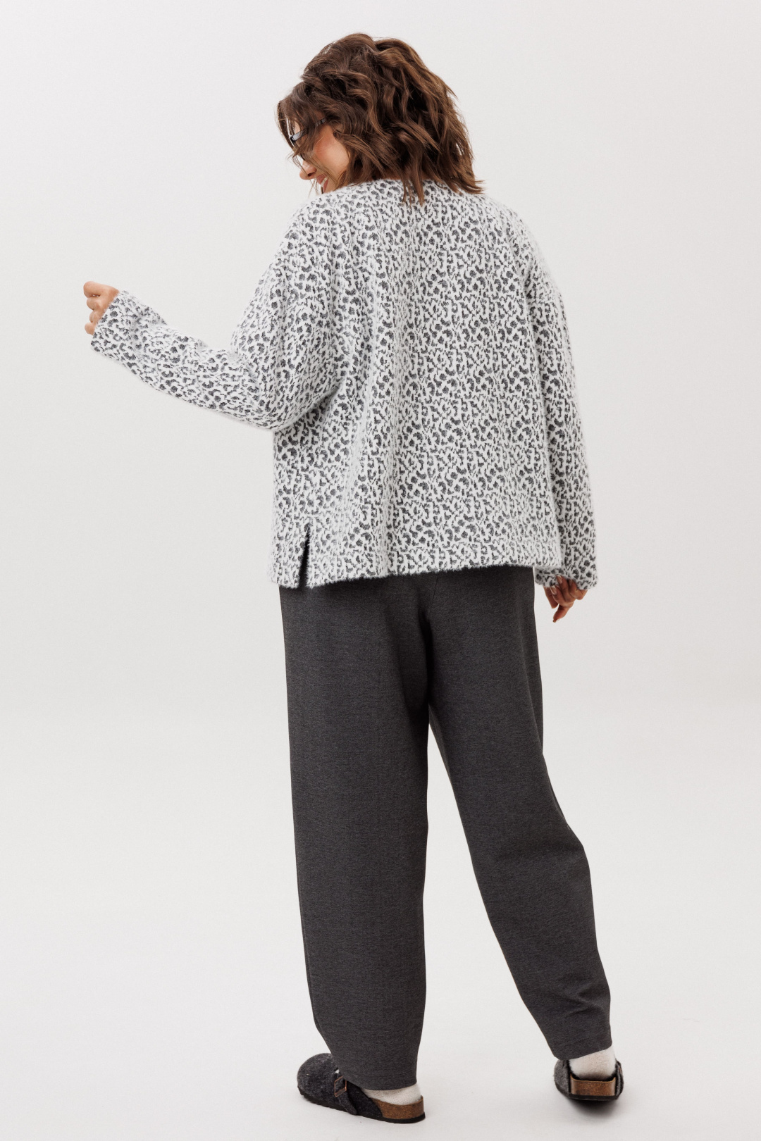 Брюки ANELLI LAUREL 1660-1 дымчатый туз - фото 6