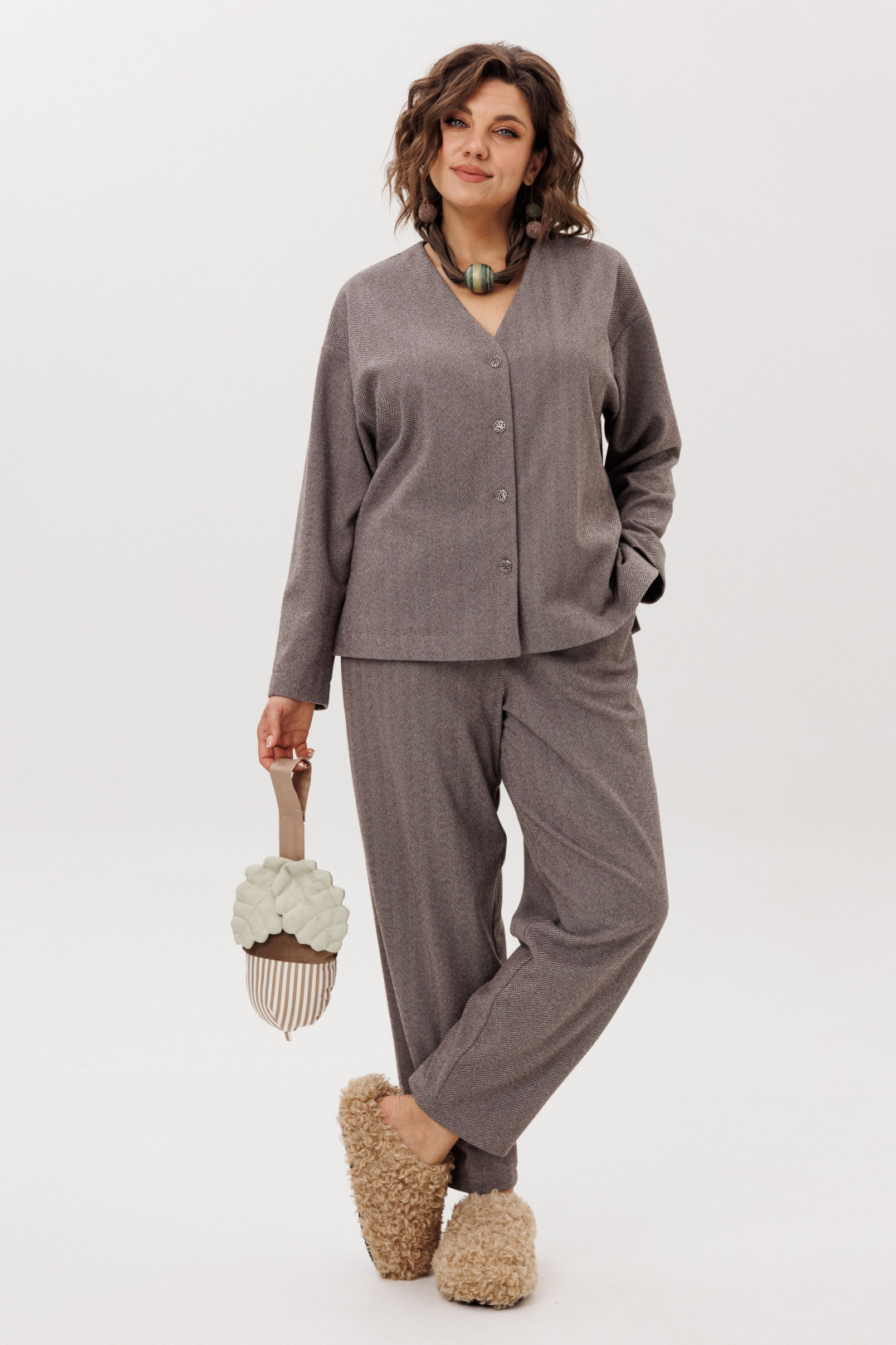 Брюки ANELLI LAUREL 1660 лесная тропа - фото 1