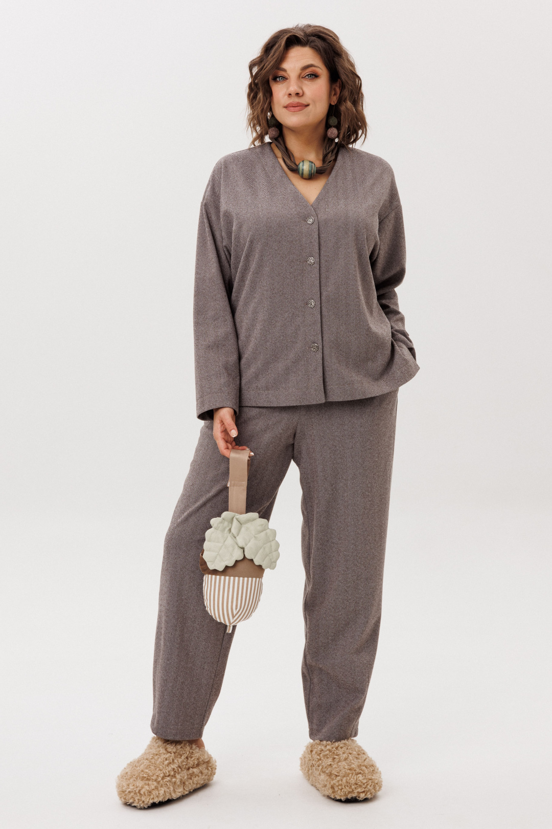 Брюки ANELLI LAUREL 1660 лесная тропа - фото 1