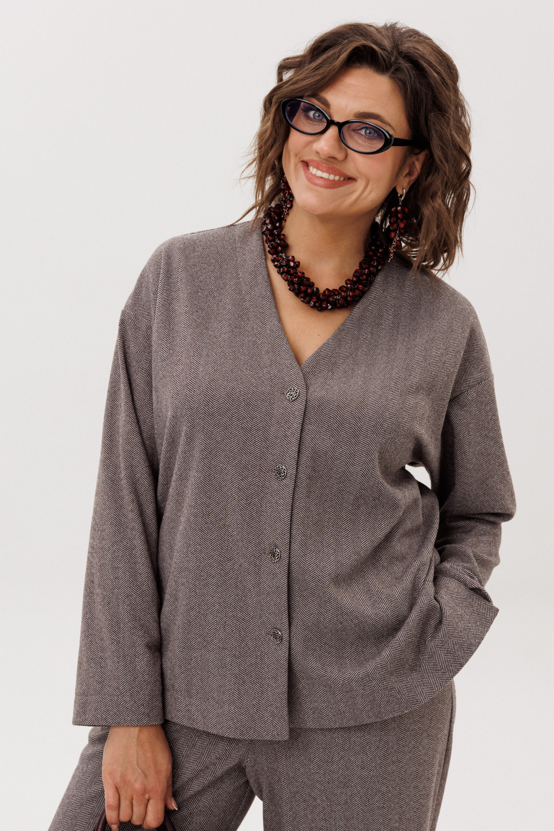 Жакет ANELLI LAUREL 1661-2 лесная тропа - фото 1