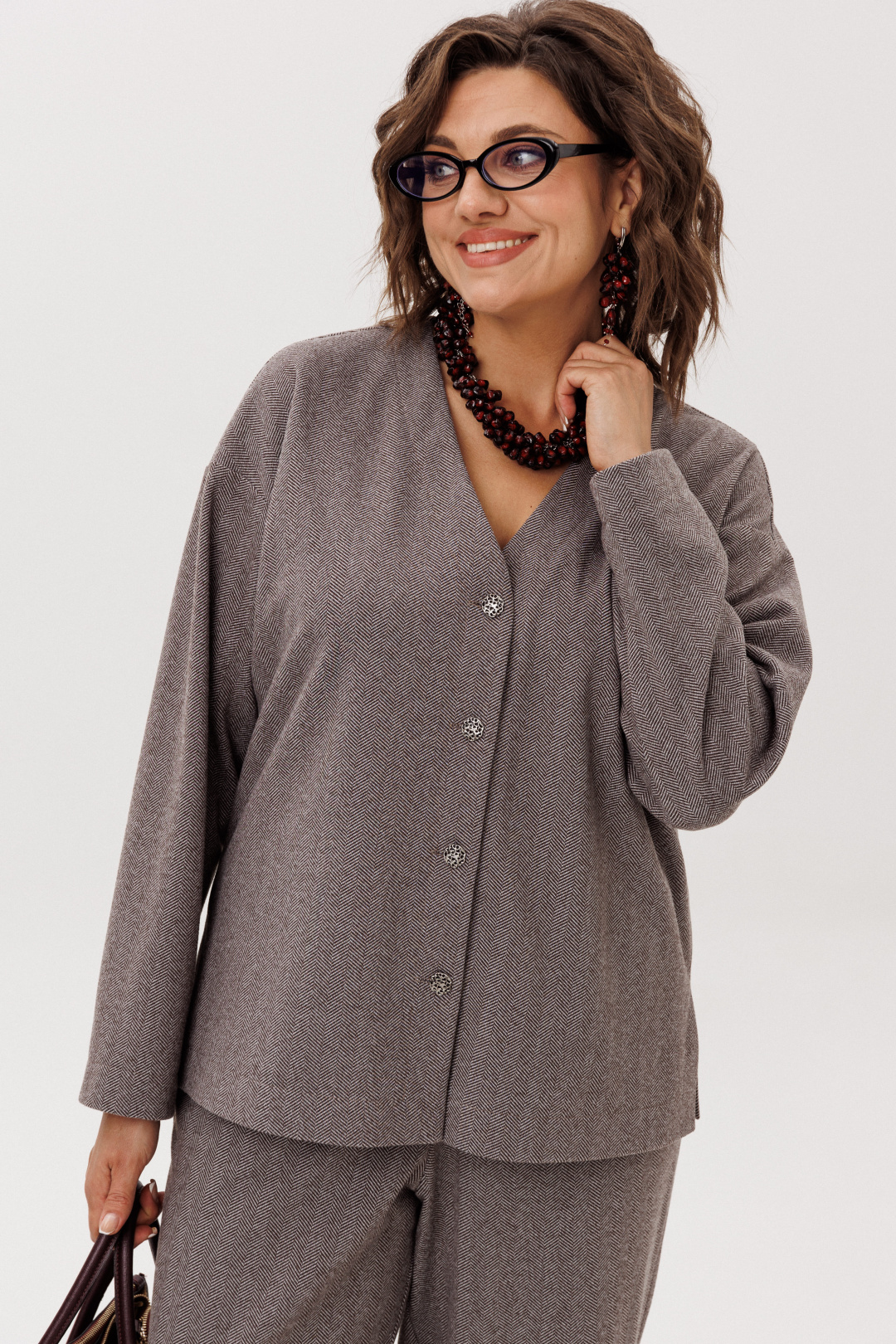 Жакет ANELLI LAUREL 1661-2 лесная тропа - фото 3