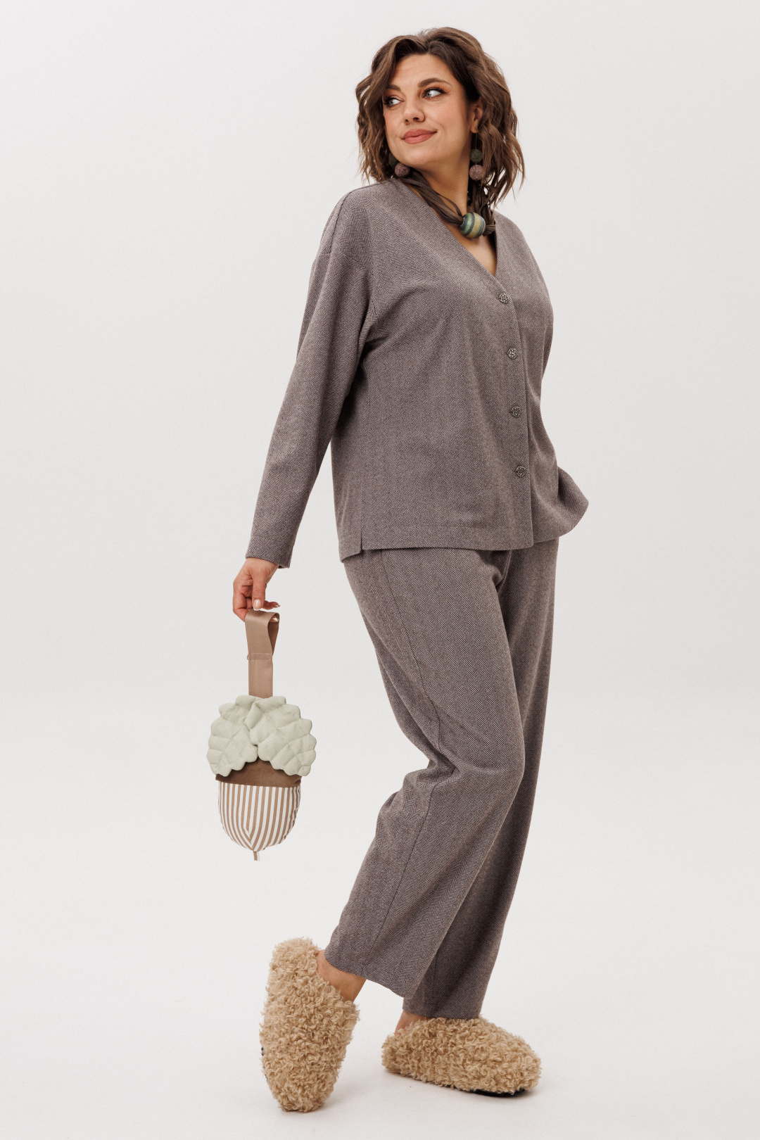 Жакет ANELLI LAUREL 1661-2 лесная тропа - фото 6