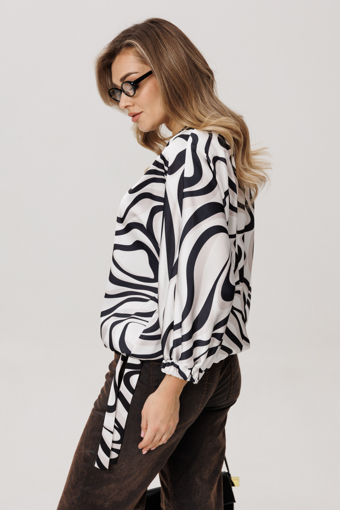 Блузка ANELLI LAUREL 1662 белое озеро