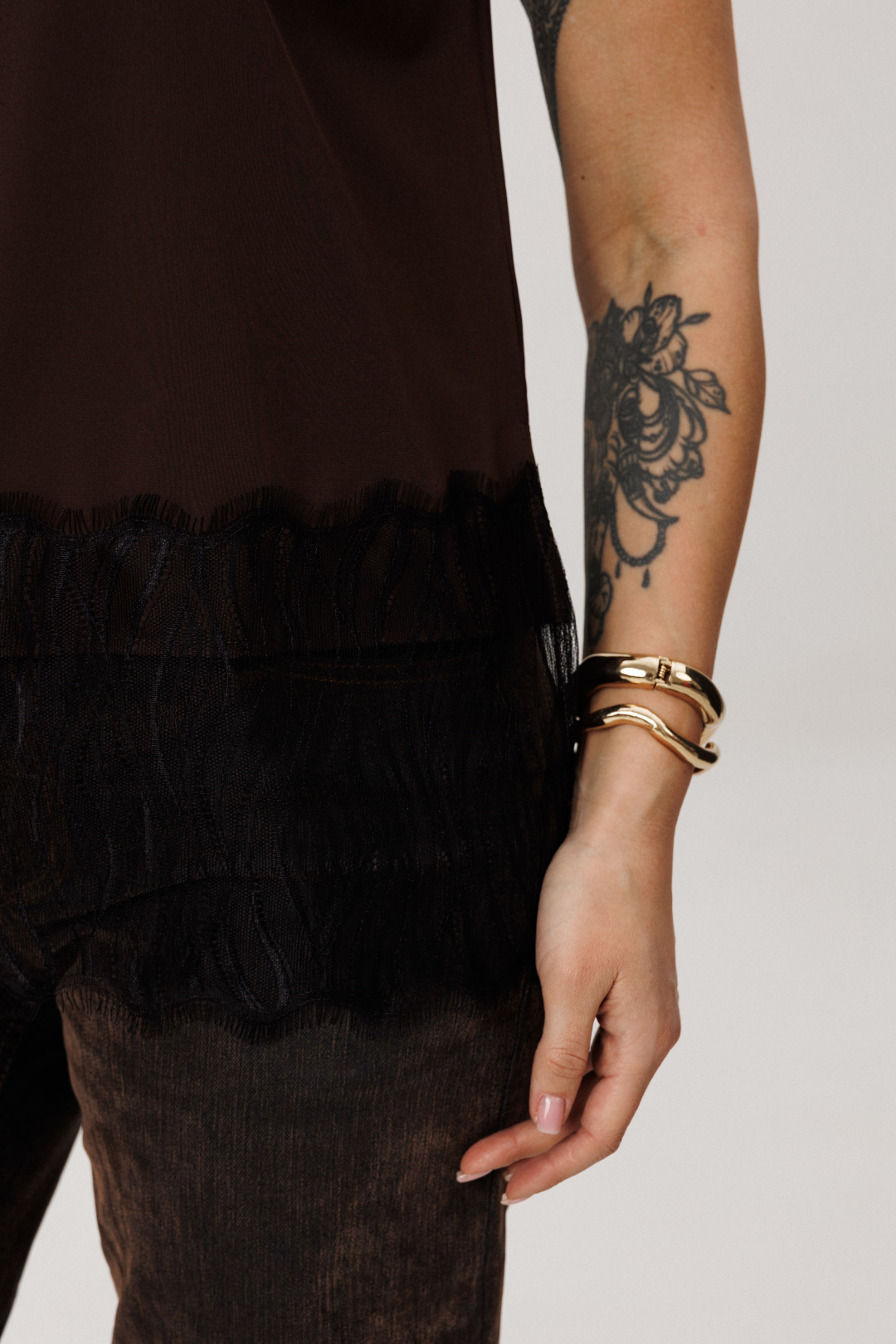 Топ ANELLI LAUREL 1664 ледяной какао - фото 5