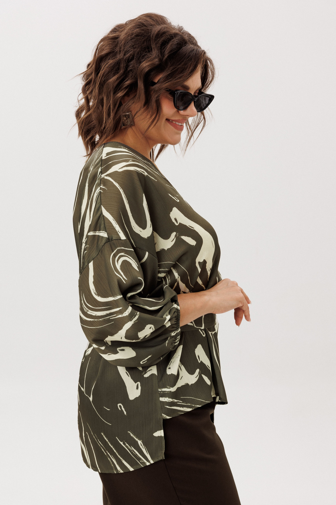 Блузка ANELLI LAUREL 1665 лесная осока - фото 3