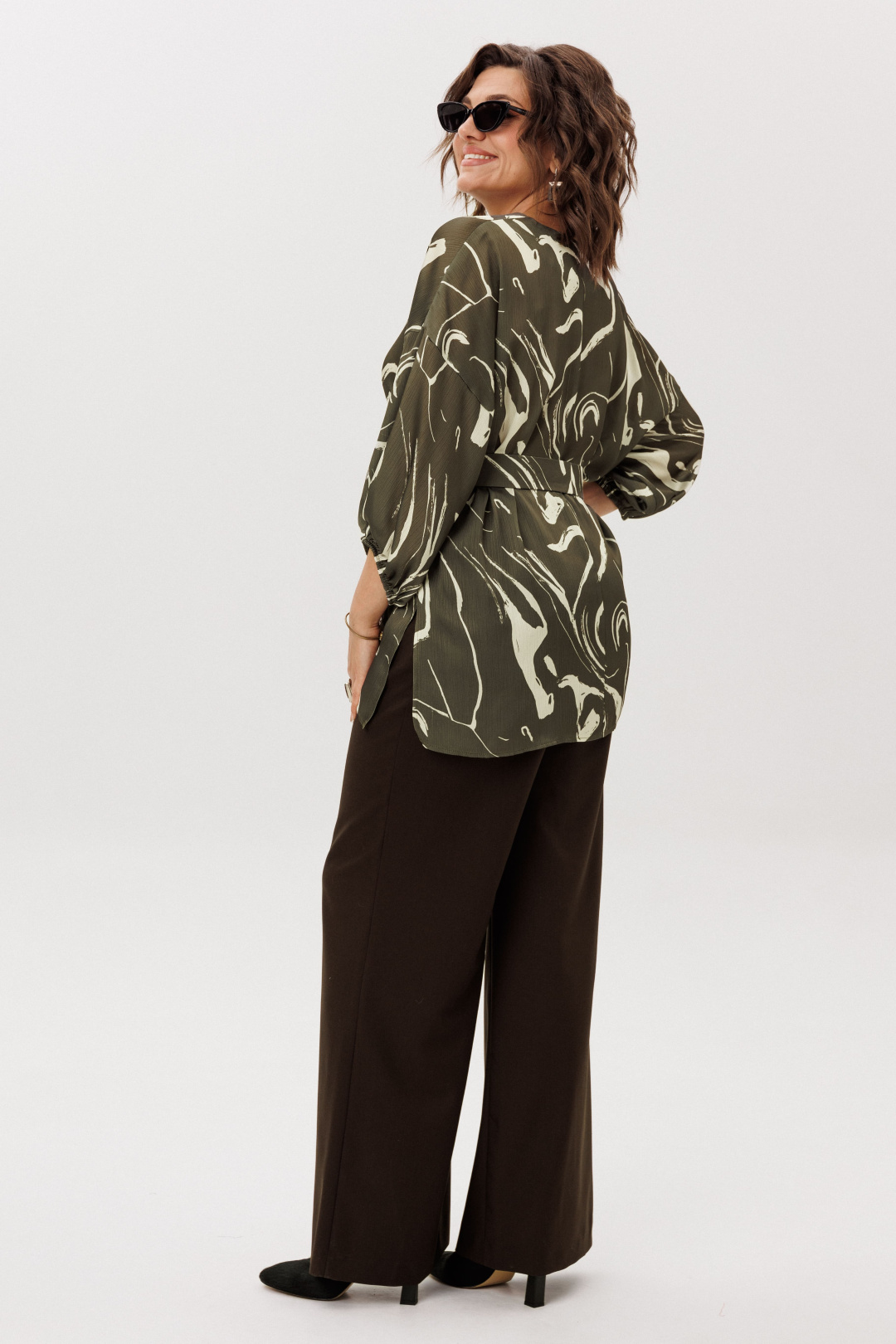 Блузка ANELLI LAUREL 1665 лесная осока - фото 6