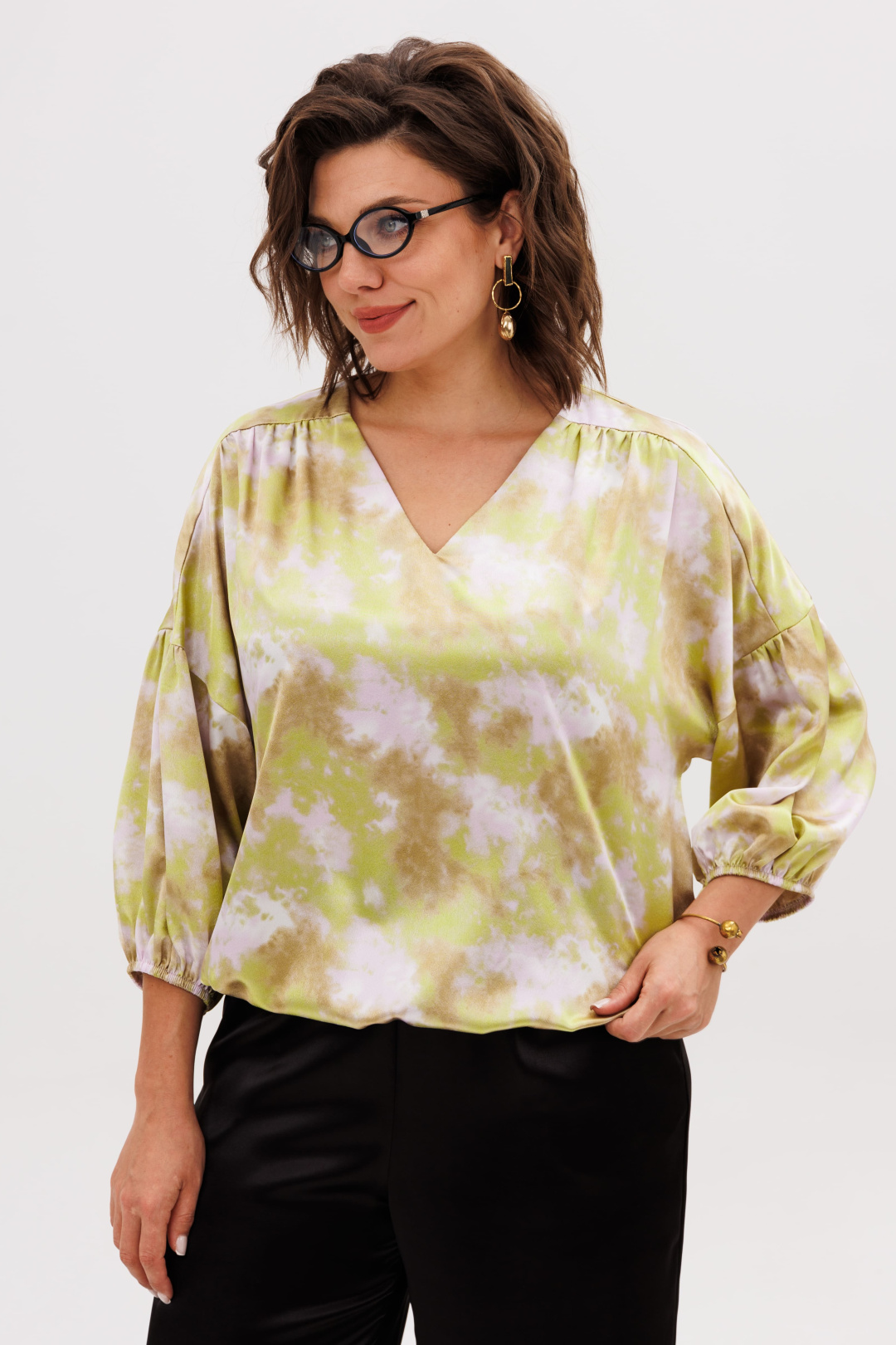 Блузка ANELLI LAUREL 1676-1 мангровый рассвет