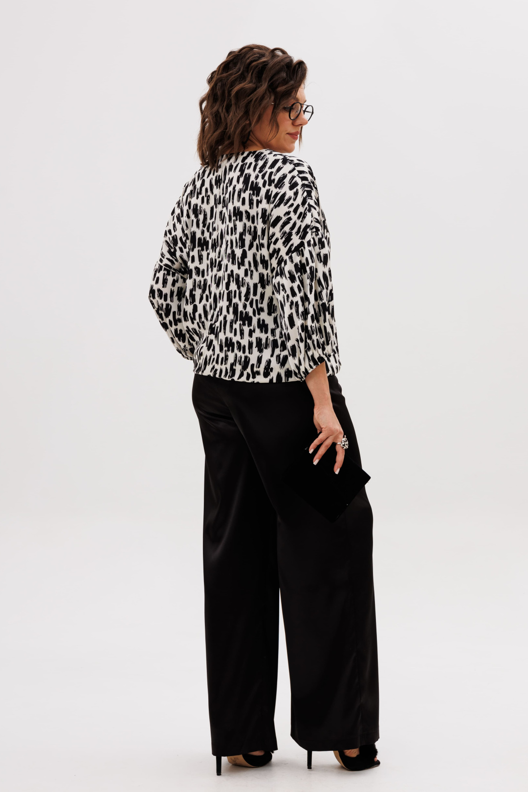 Блузка ANELLI LAUREL 1676-1 сафари шелк - фото 4