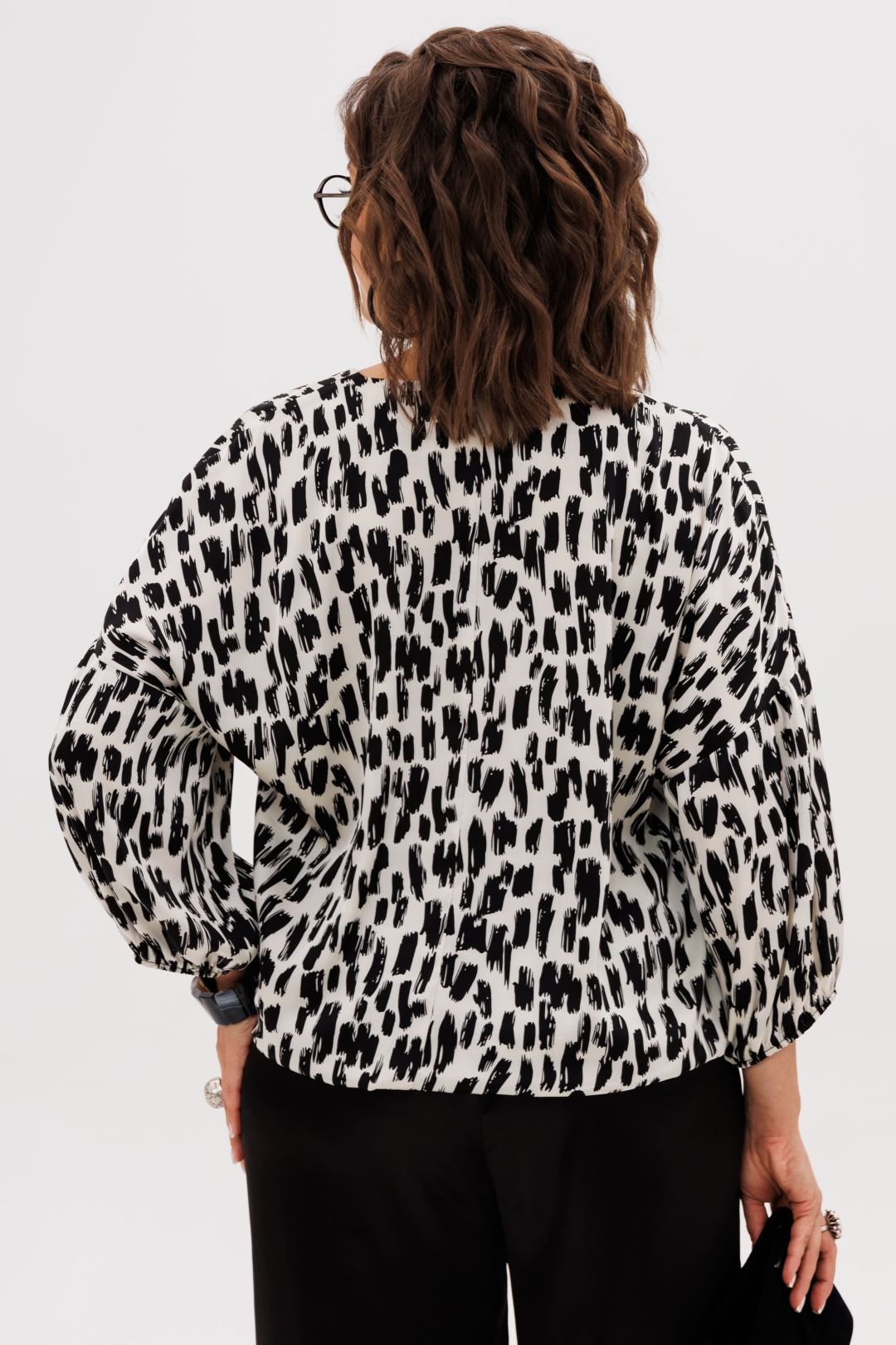 Блузка ANELLI LAUREL 1676-1 сафари шелк - фото 5