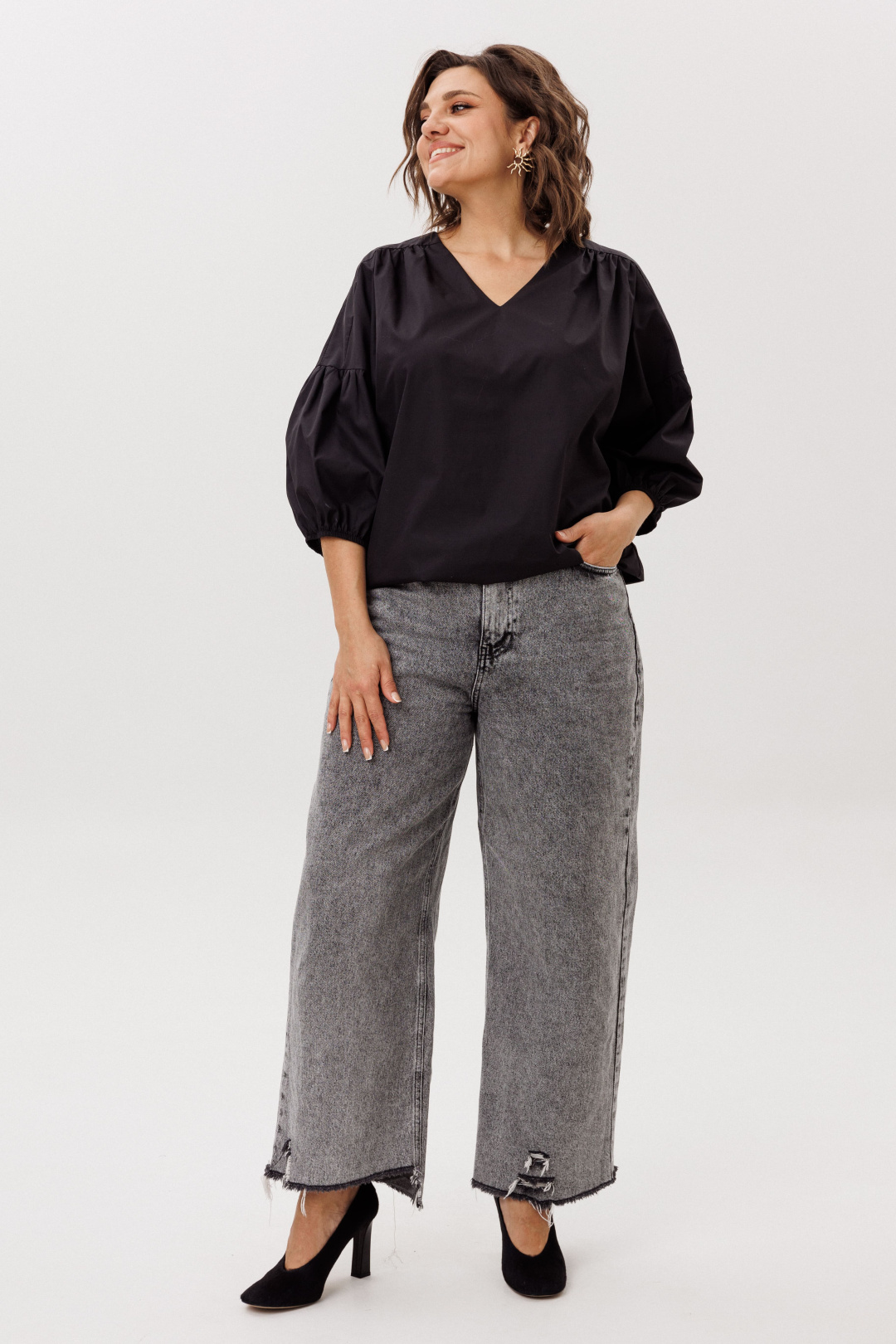 Блузка ANELLI LAUREL 1676 легкость ночи - фото 2