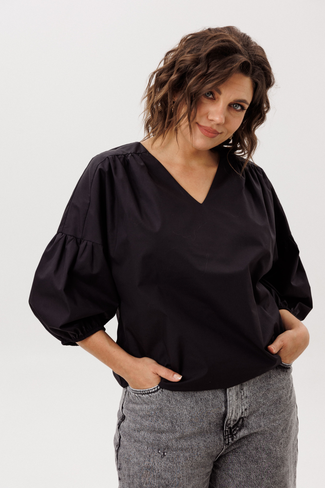 Блузка ANELLI LAUREL 1676 легкость ночи - фото 3