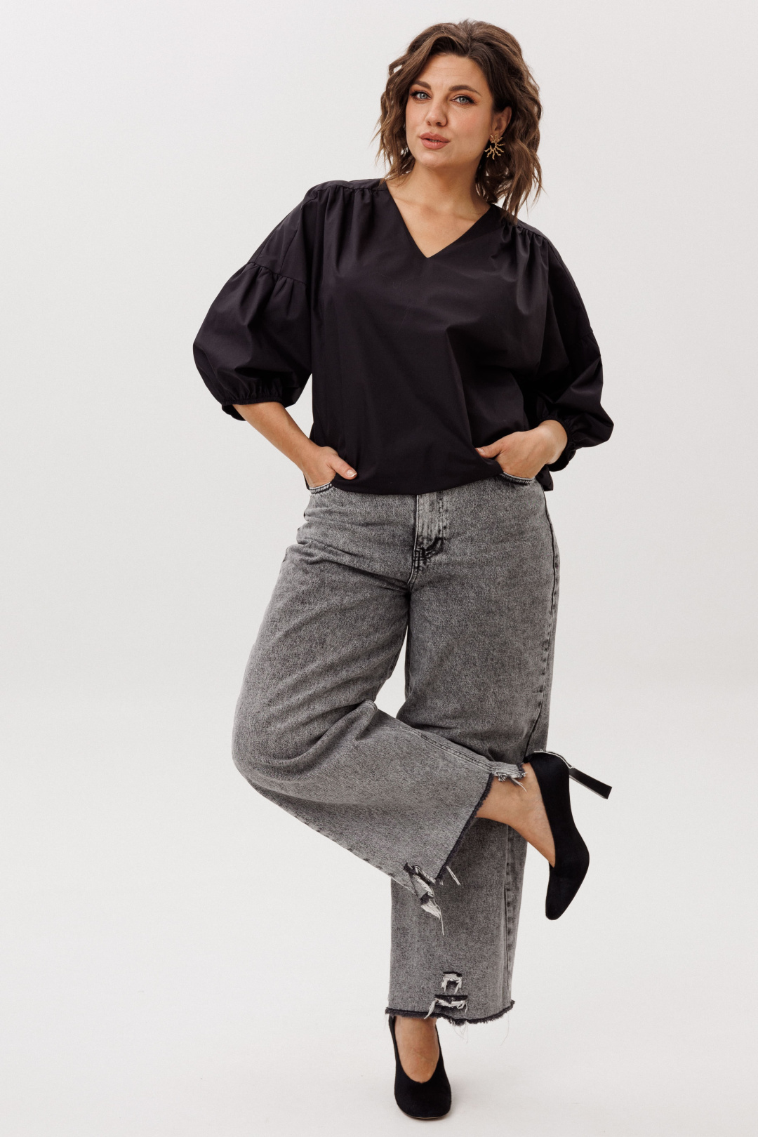 Блузка ANELLI LAUREL 1676 легкость ночи - фото 6