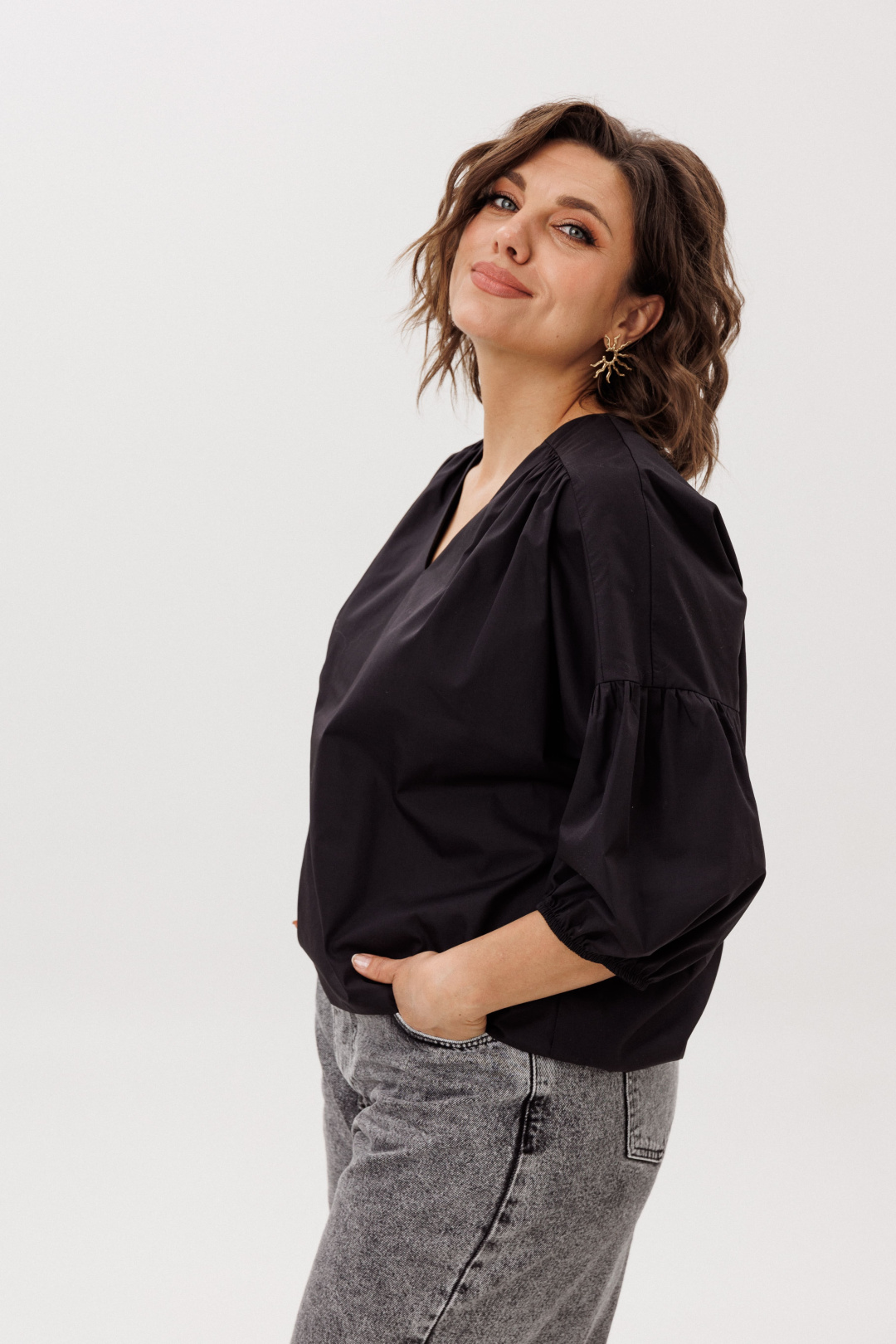 Блузка ANELLI LAUREL 1676 легкость ночи - фото 6