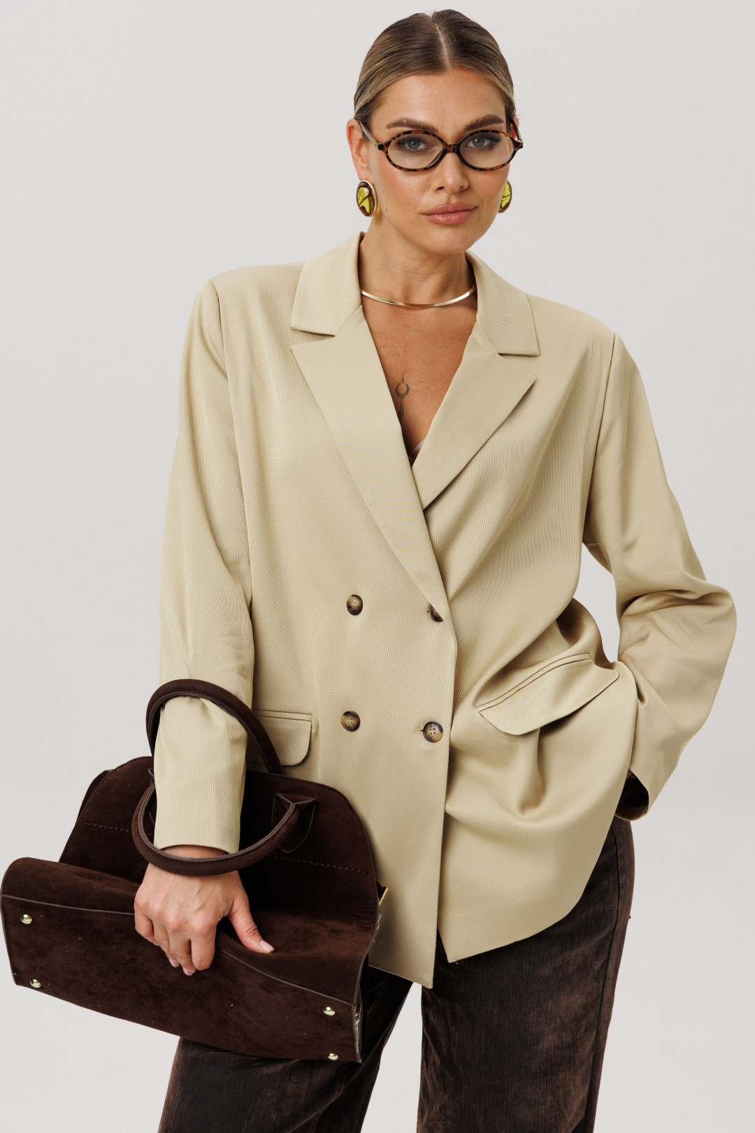 Жакет ANELLI LAUREL 1744 кунжутная халва