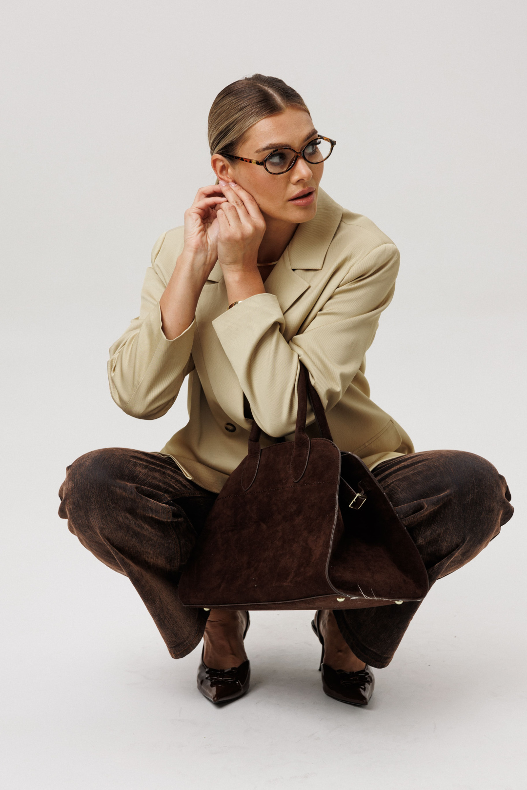 Жакет ANELLI LAUREL 1744 кунжутная халва - фото 2