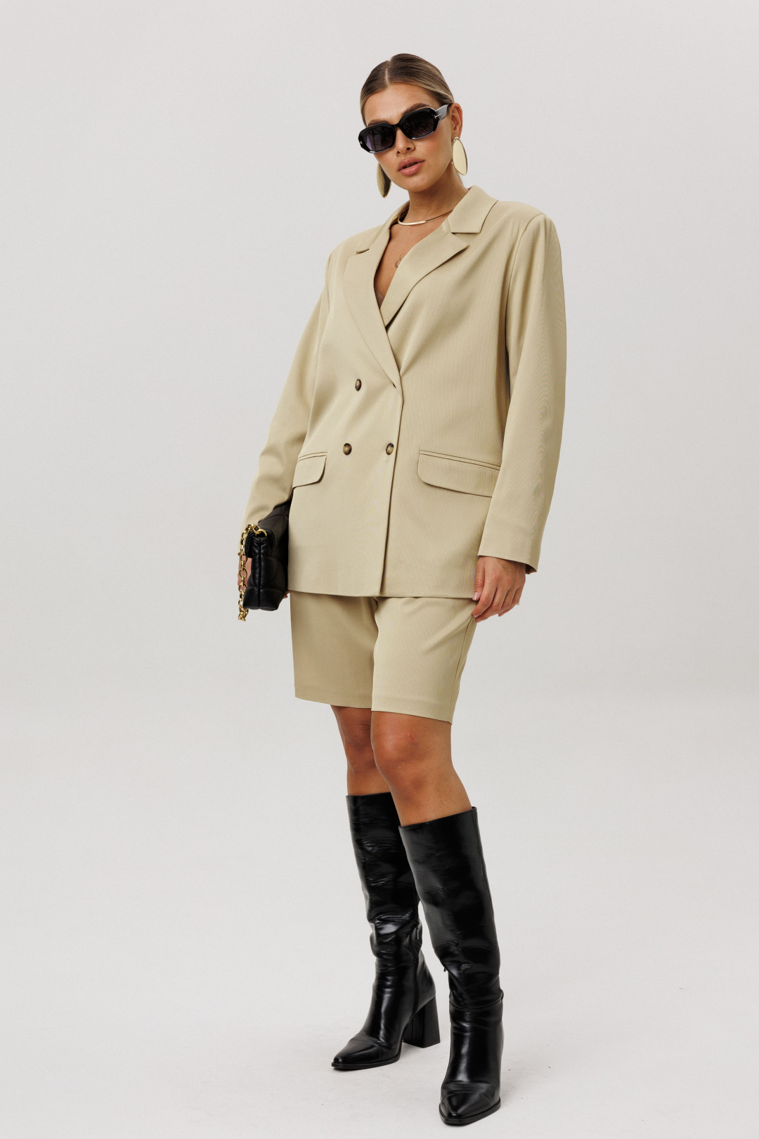 Жакет ANELLI LAUREL 1744 кунжутная халва - фото 4