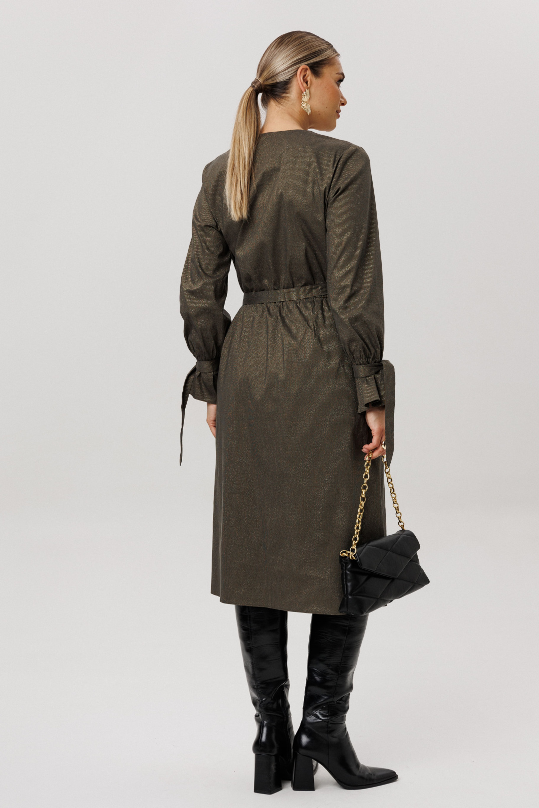 Платье ANELLI LAUREL 1745 золотые струны - фото 3