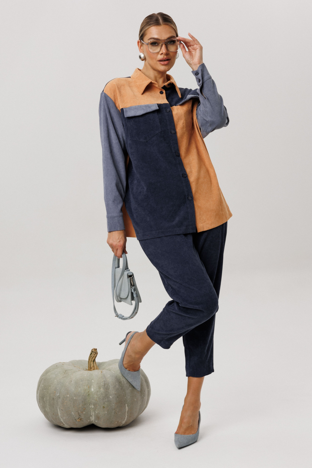 Брюки ANELLI LAUREL 1747 глубина ночи - фото 4