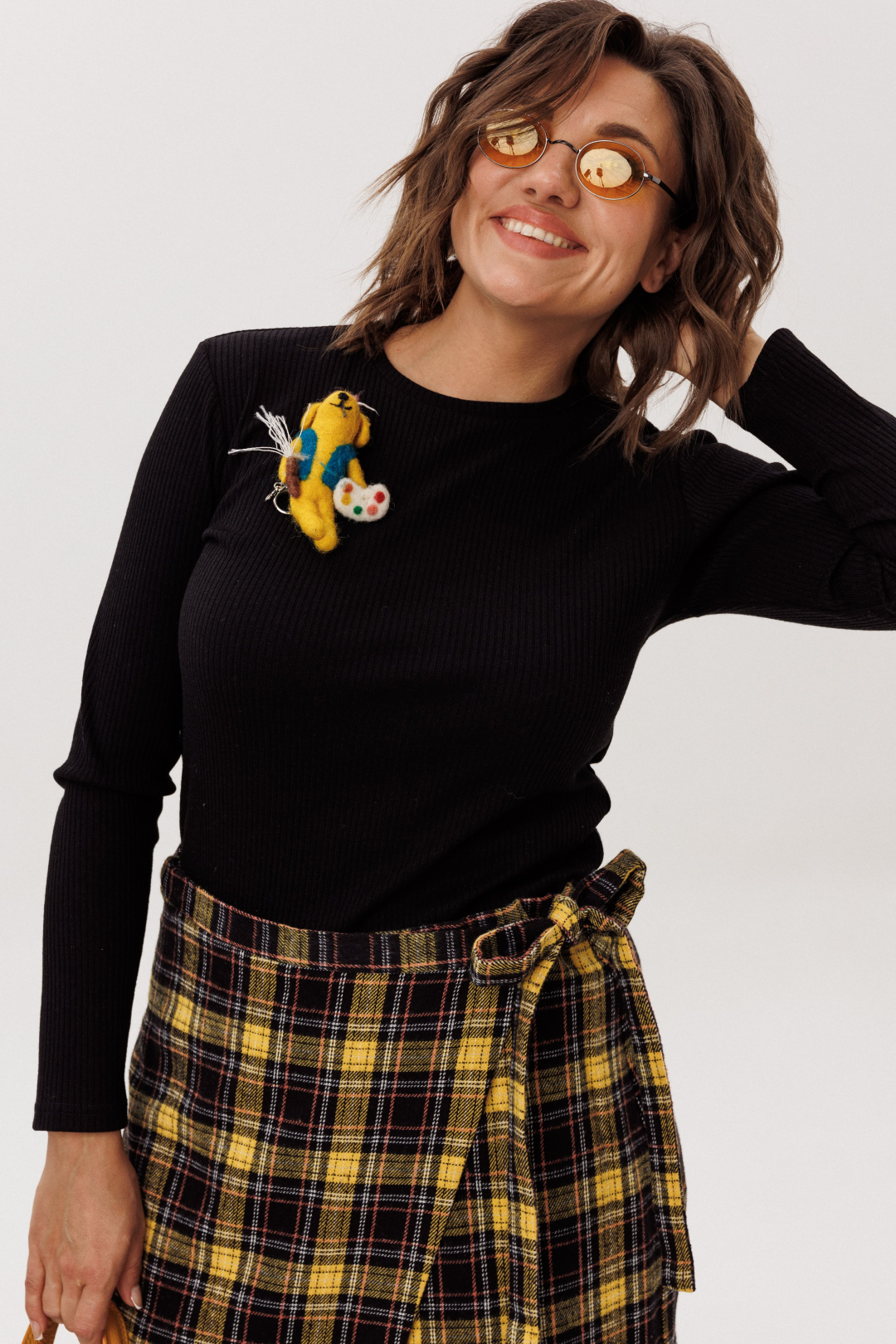 Джемпер ANELLI LAUREL 1770 крыло ворона - фото 3