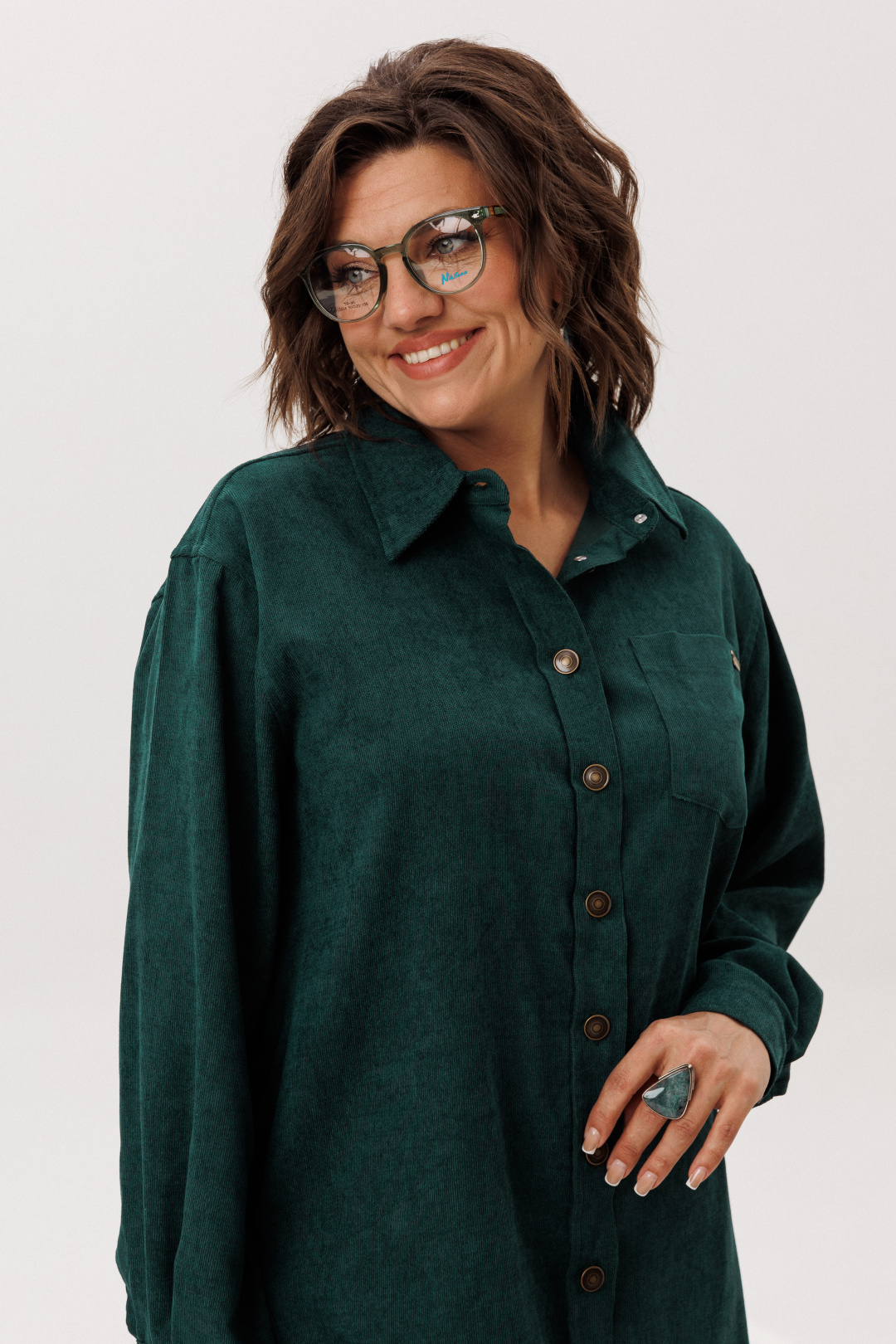 Платье ANELLI LAUREL 1771 изумрудная мягкость - фото 3