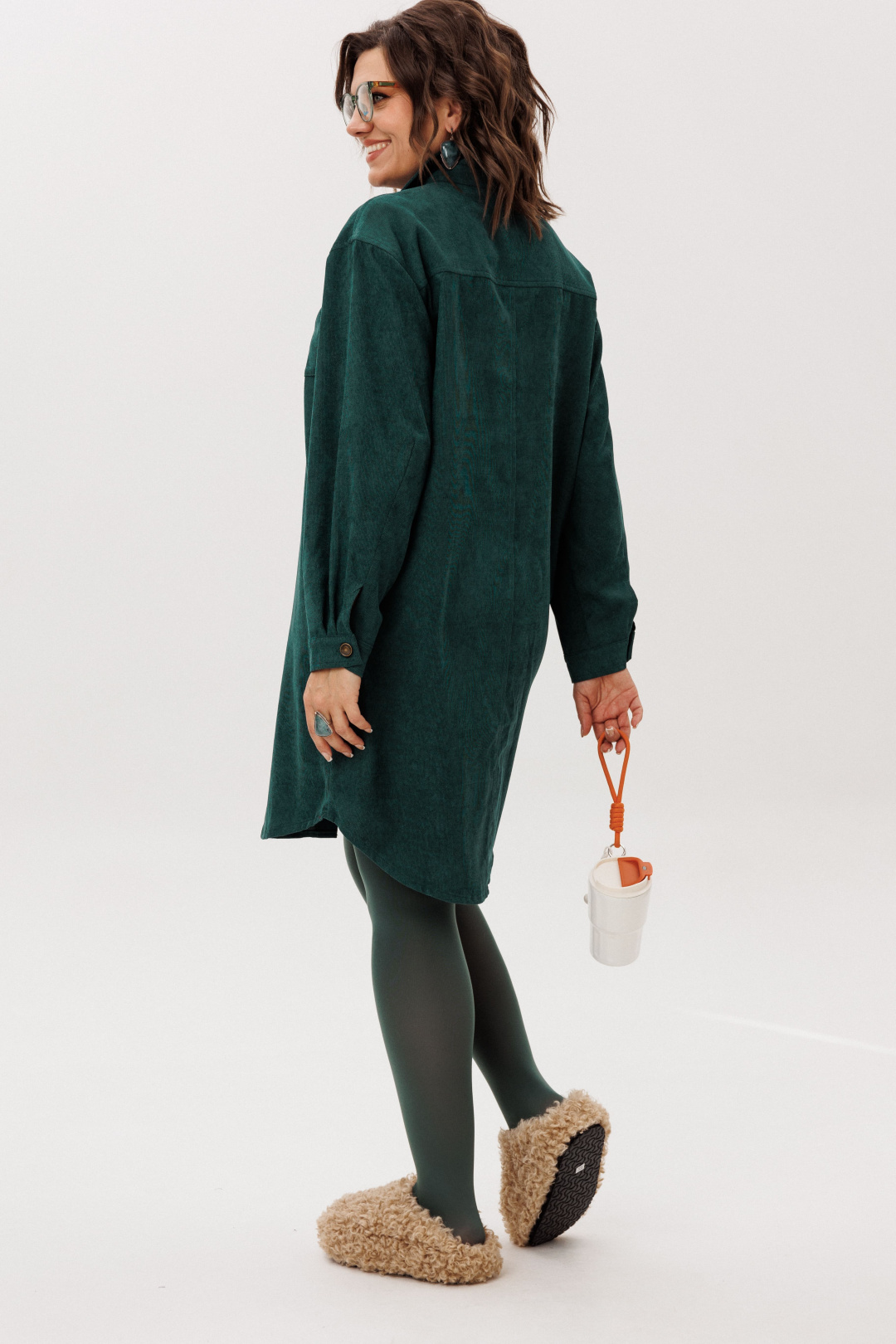 Платье ANELLI LAUREL 1771 изумрудная мягкость - фото 4