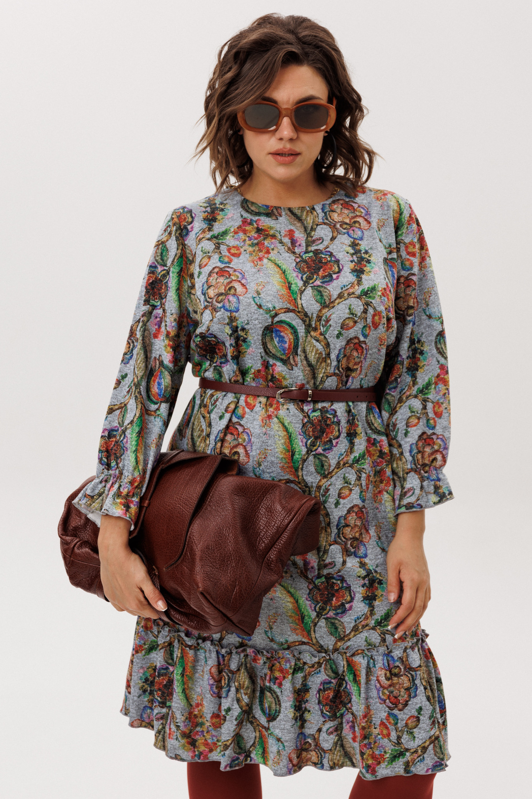 Платье ANELLI LAUREL 1775 экзотический серый - фото 2