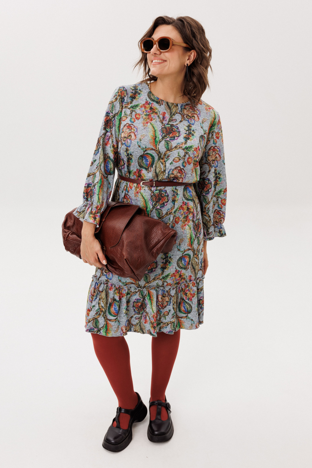 Платье ANELLI LAUREL 1775 экзотический серый - фото 6