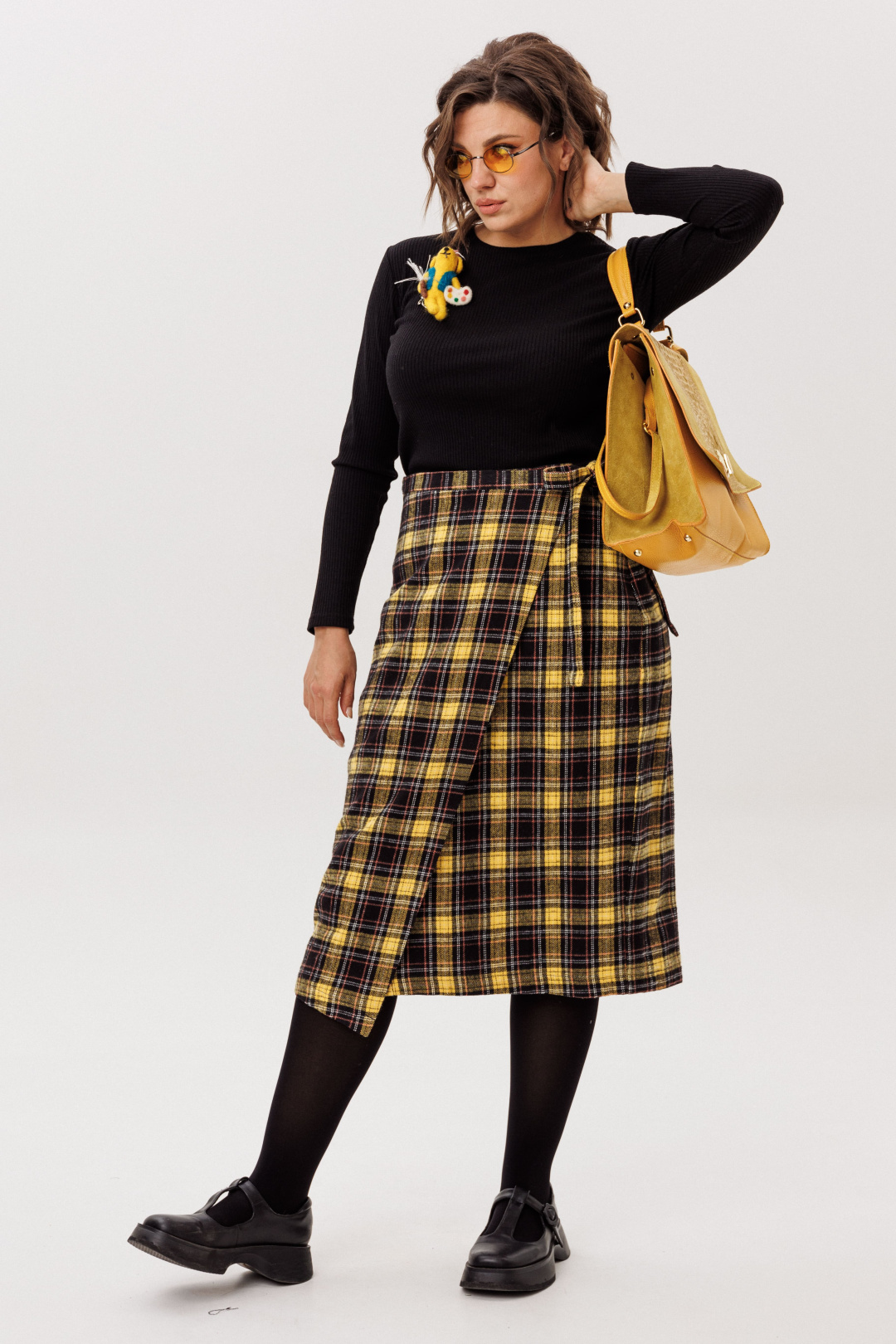 Юбка ANELLI LAUREL 1776 пчелиные соты - фото 1