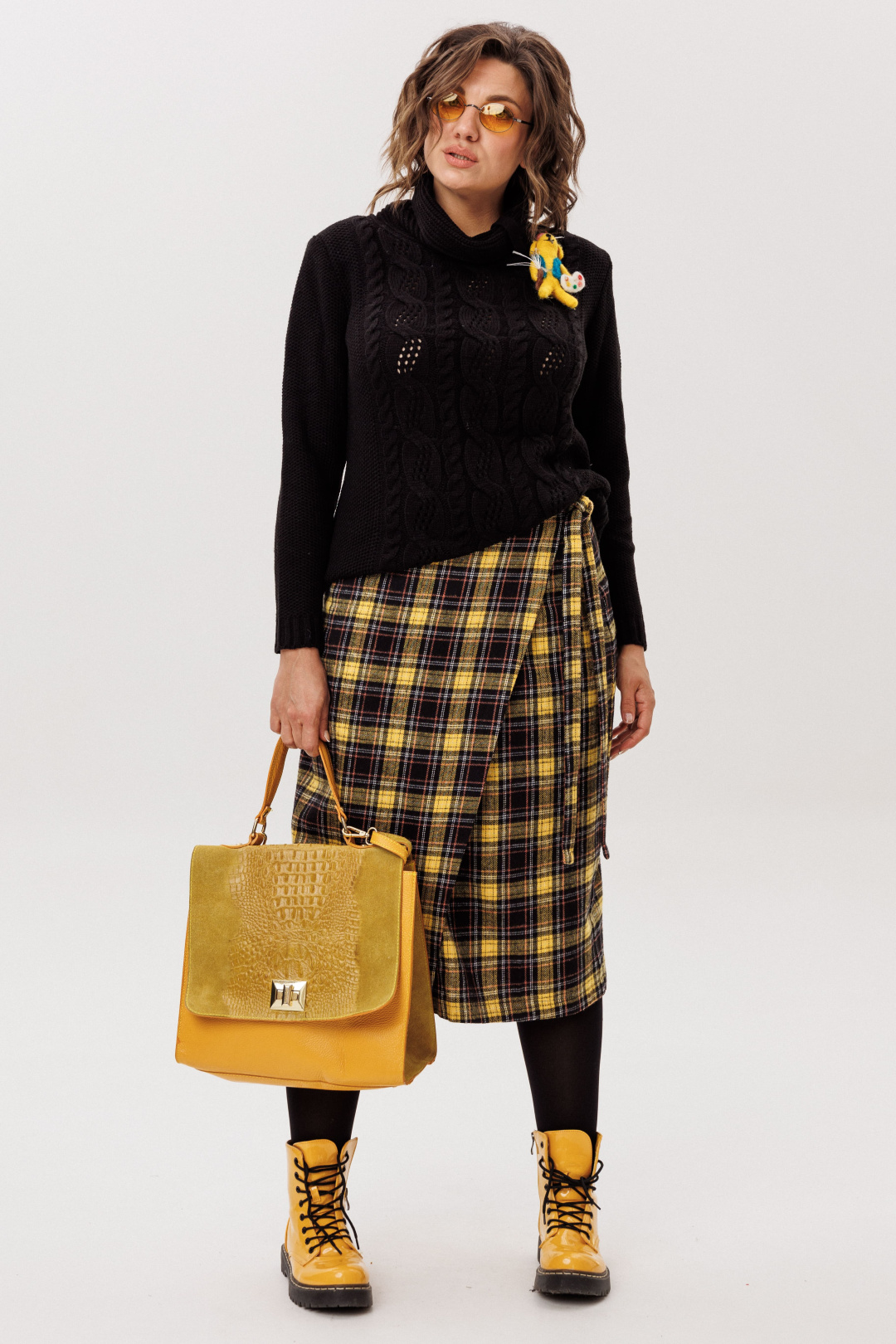 Юбка ANELLI LAUREL 1776 пчелиные соты - фото 6