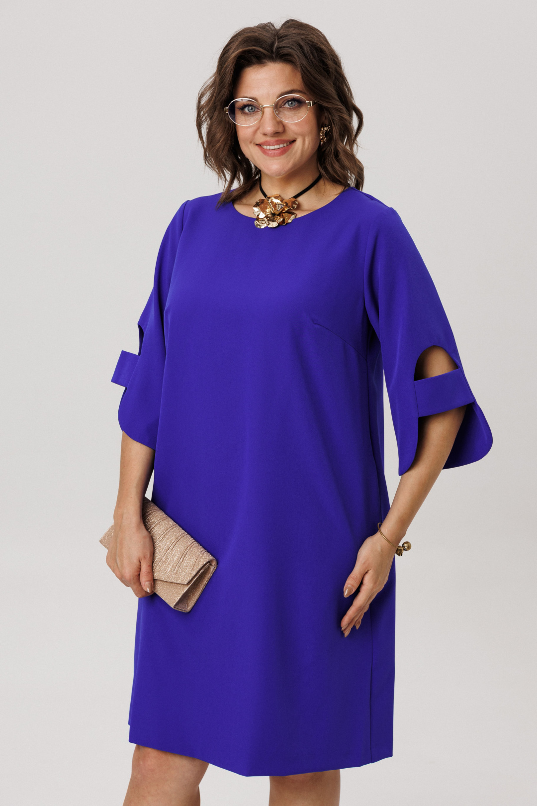 Платье ANELLI LAUREL 1785 васильковый лес - фото 2