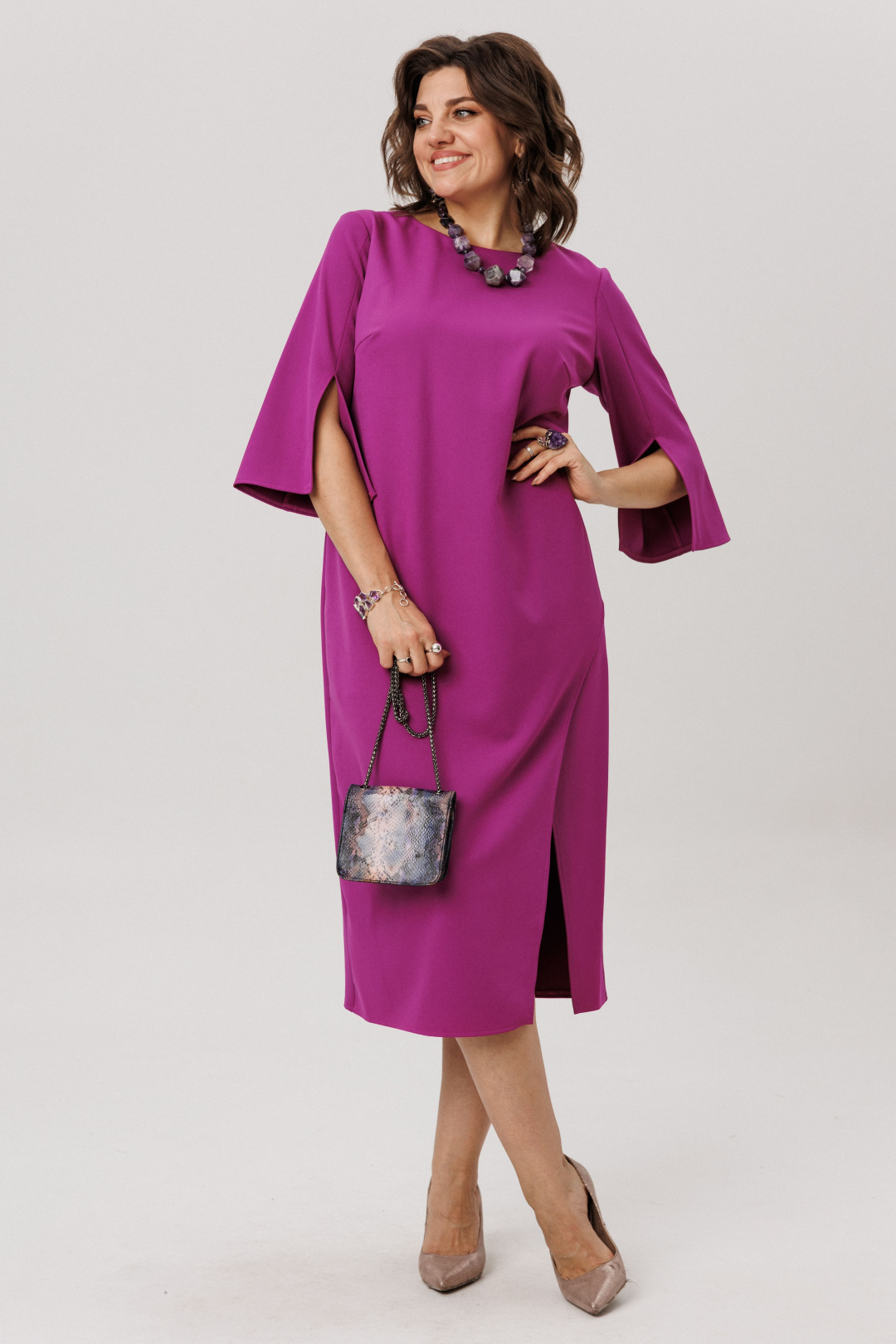 Платье ANELLI LAUREL 1786 аметистовый ангел - фото 1