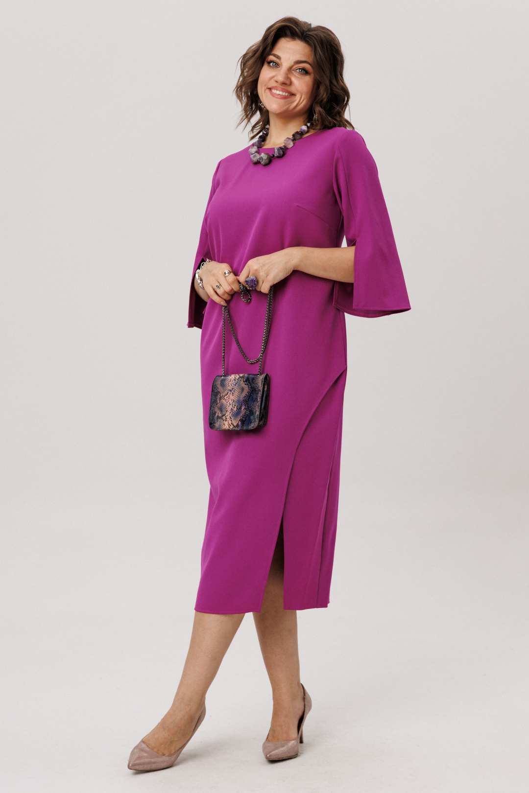 Платье ANELLI LAUREL 1786 аметистовый ангел - фото 3