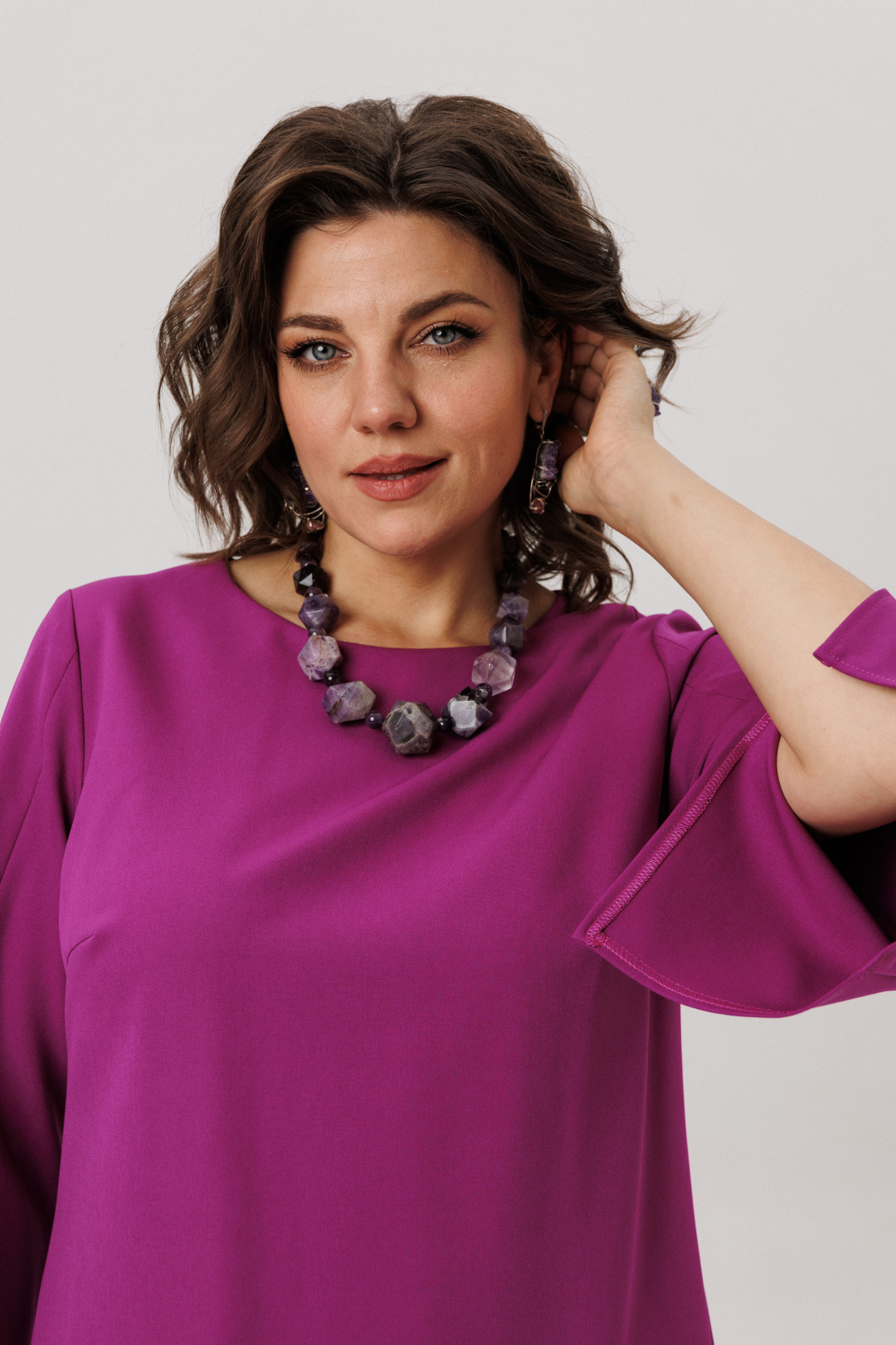 Платье ANELLI LAUREL 1786 аметистовый ангел - фото 6