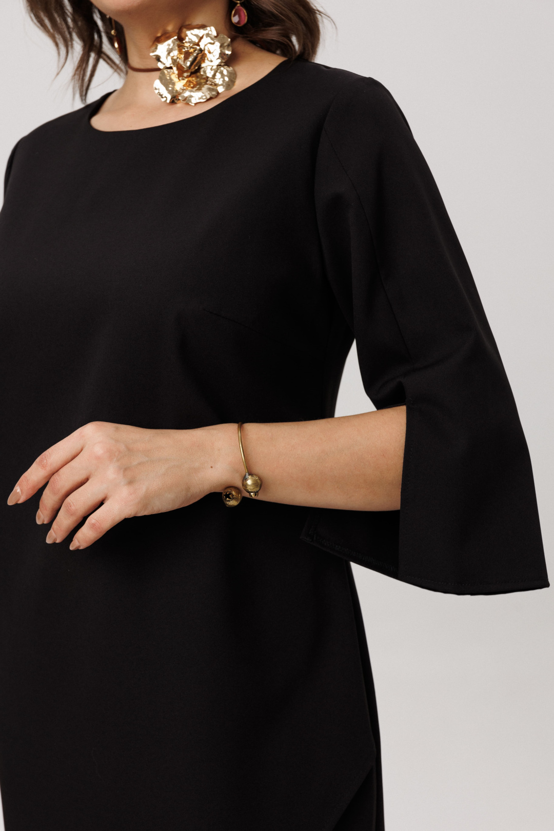 Платье ANELLI LAUREL 1786 черный ангел - фото 4