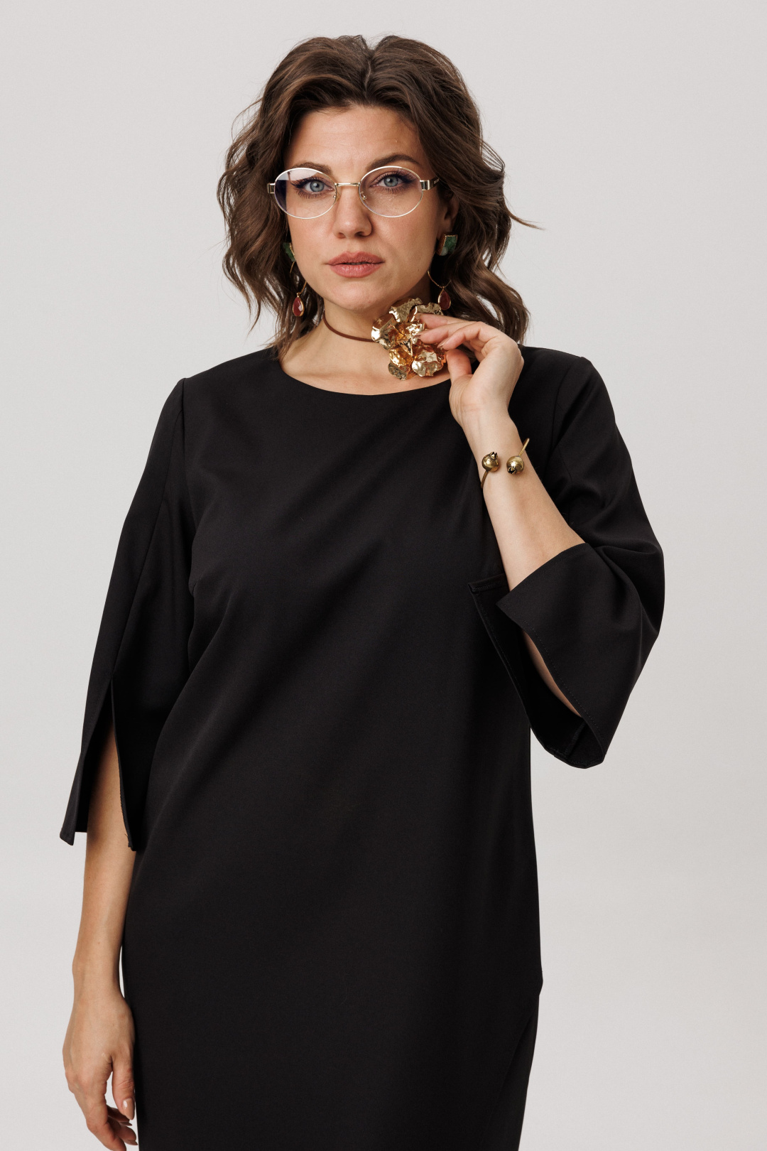 Платье ANELLI LAUREL 1786 черный ангел - фото 6