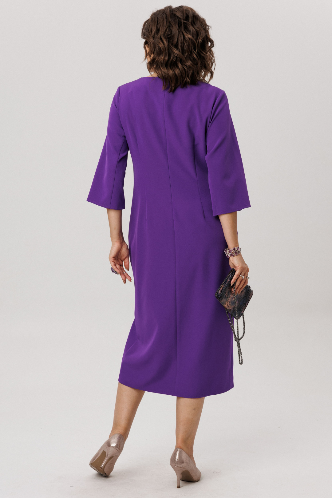 Платье ANELLI LAUREL 1786 фиалковый ангел - фото 5