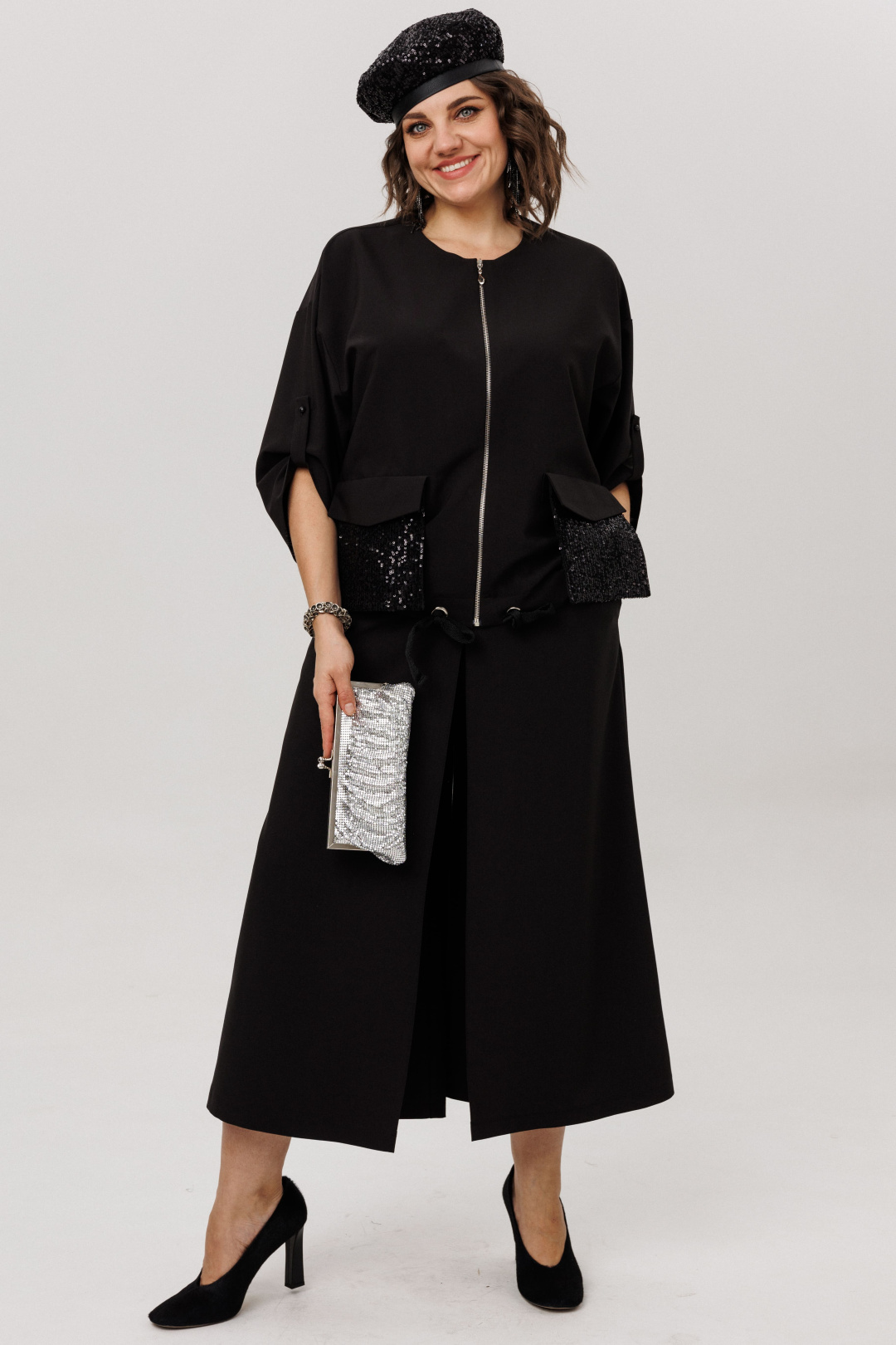 Юбка-кюлоты ANELLI LAUREL 1787 самурай-кюлоты - фото 4