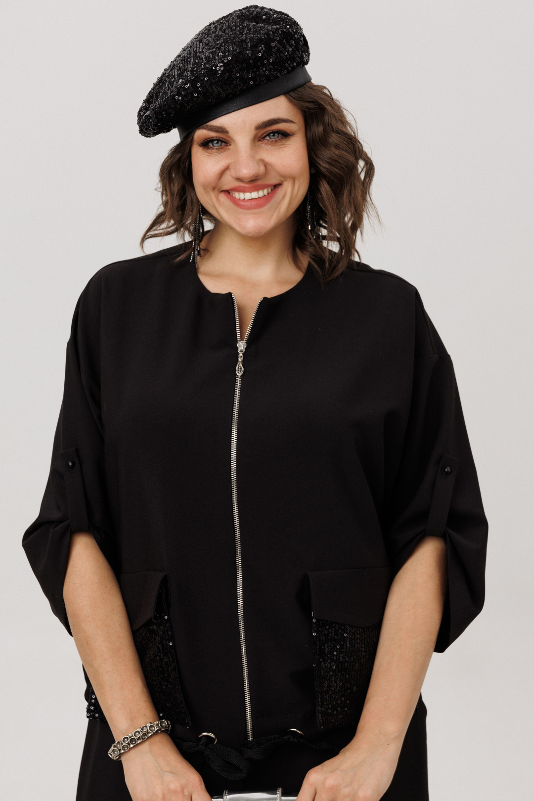 Кардиган ANELLI LAUREL 1788 вечернее сияние - фото 1