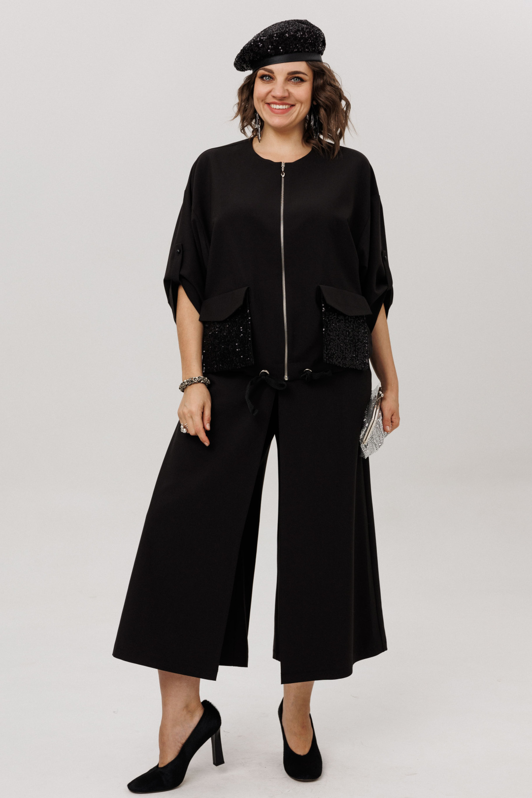 Кардиган ANELLI LAUREL 1788 вечернее сияние - фото 3