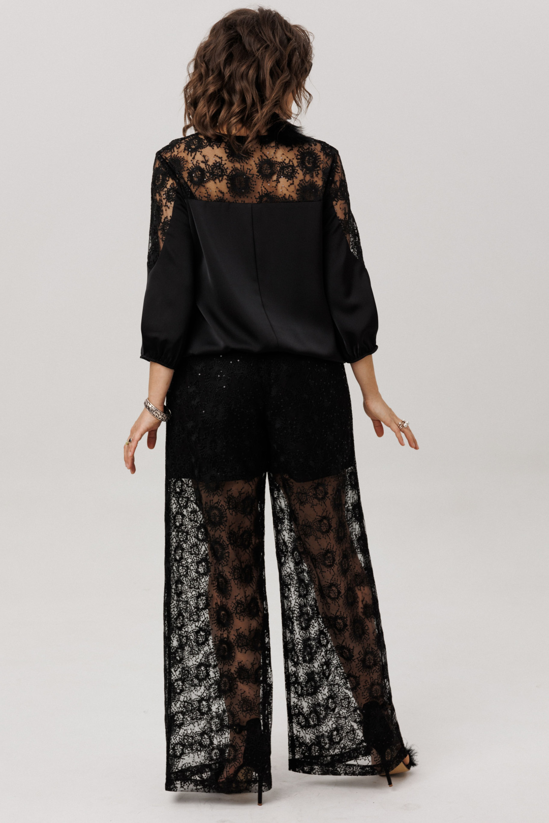 Блузка ANELLI LAUREL 1790 черный бриллиант - фото 6